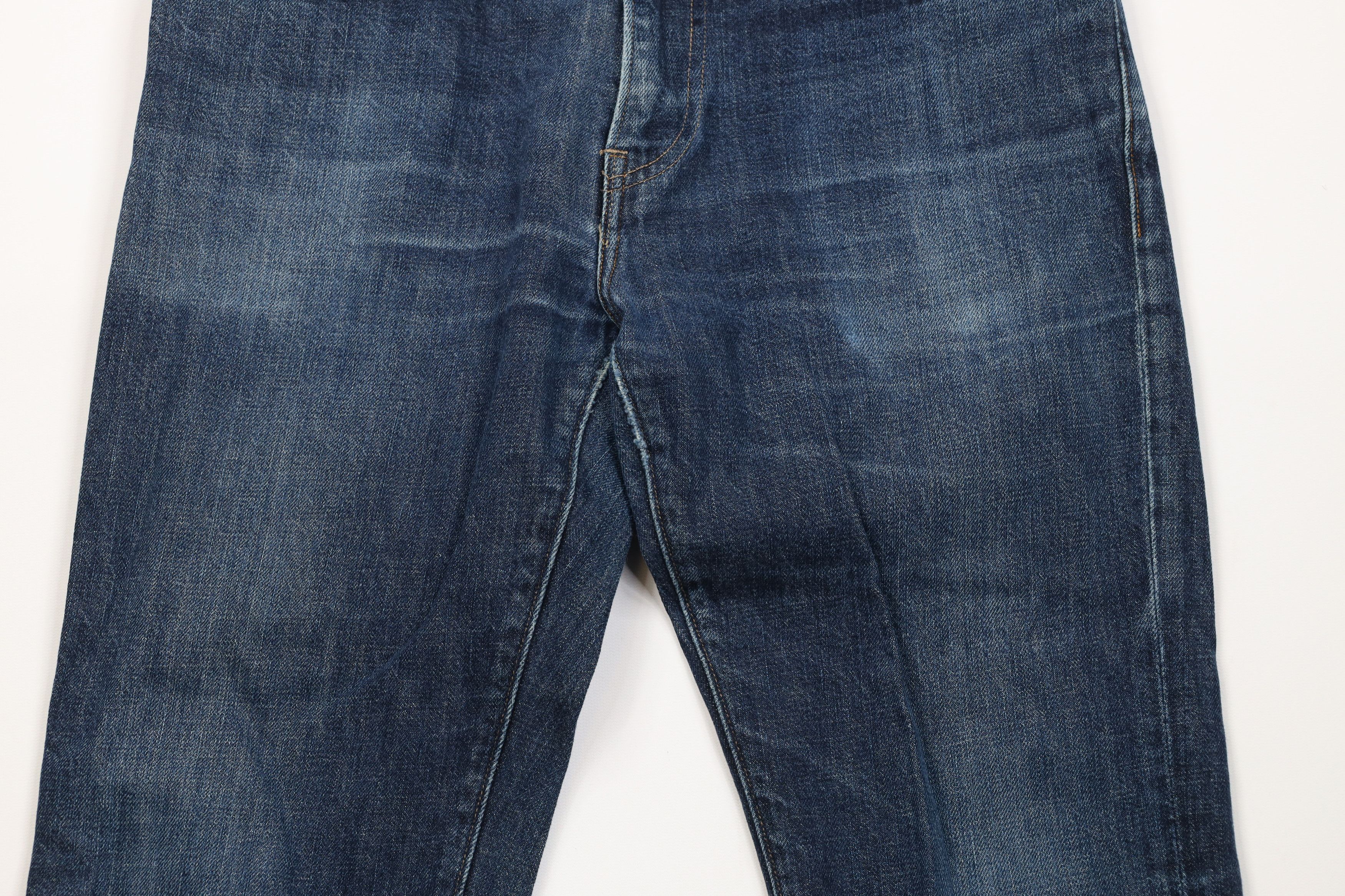 J.Crew Vintage Y2K J Crew Slim Straight Leg Denim Jeans Blue Cotton Size US 30 / EU 46 - 3 Thumbnail