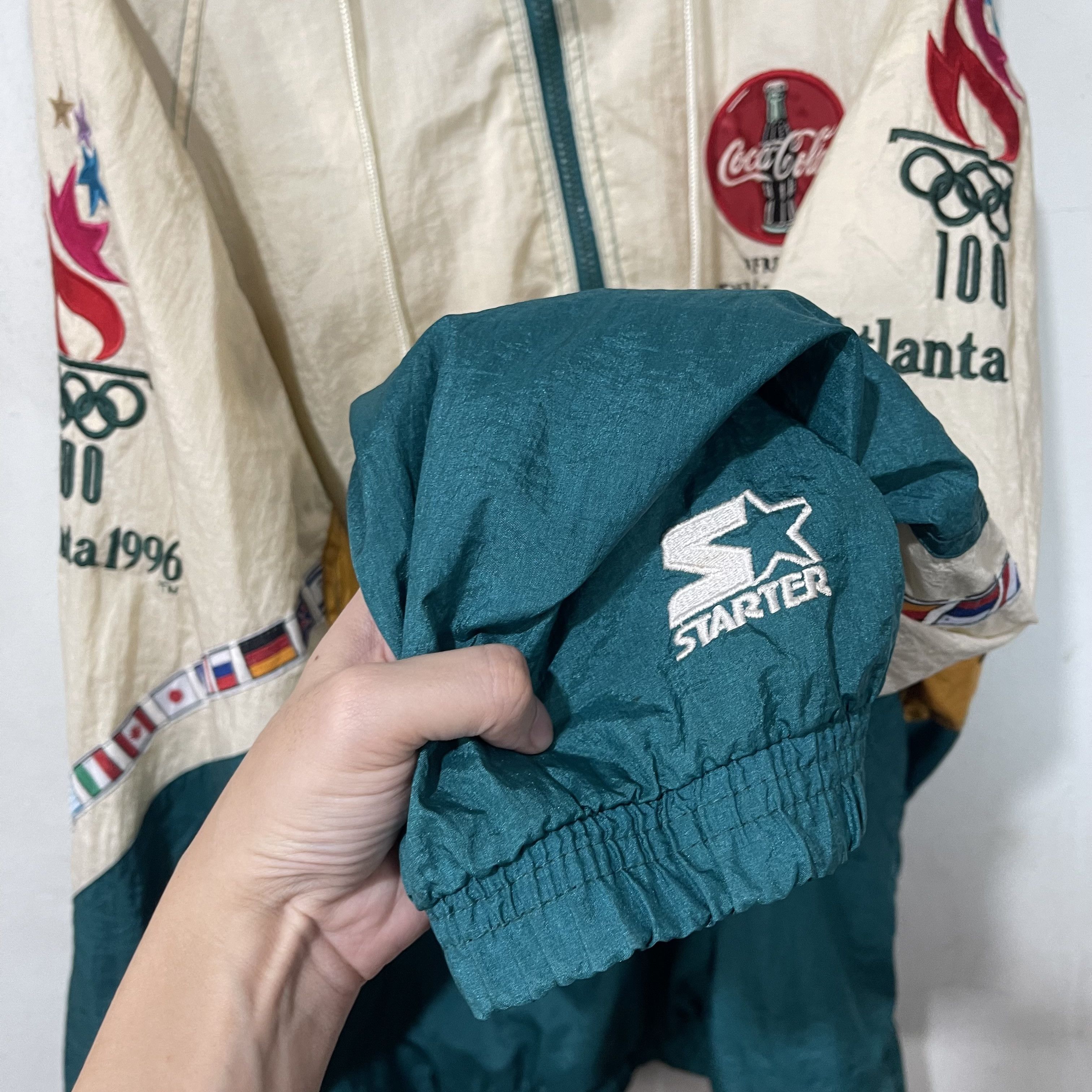 Vintage Vintage 1996 Atlanta Olympics Starter Windbreaker Jacket Size US L / EU 52-54 / 3 - 8 Thumbnail
