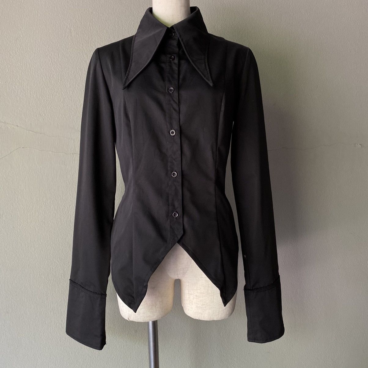 Japanese Brand Blood Storm CLUB BODY Y2K Punk LINE Black Shirt Size M / US 6-8 / IT 42-44 - 11 Thumbnail
