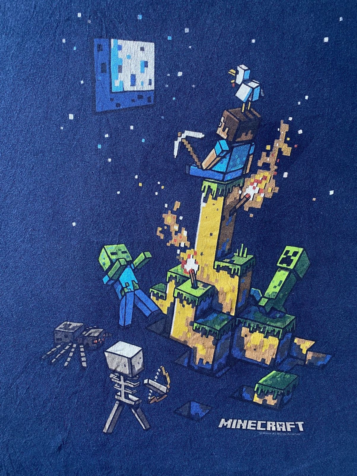 Playstation Minecraft Video Games T-shirt Size US M / EU 48-50 / 2 - 2 Thumbnail