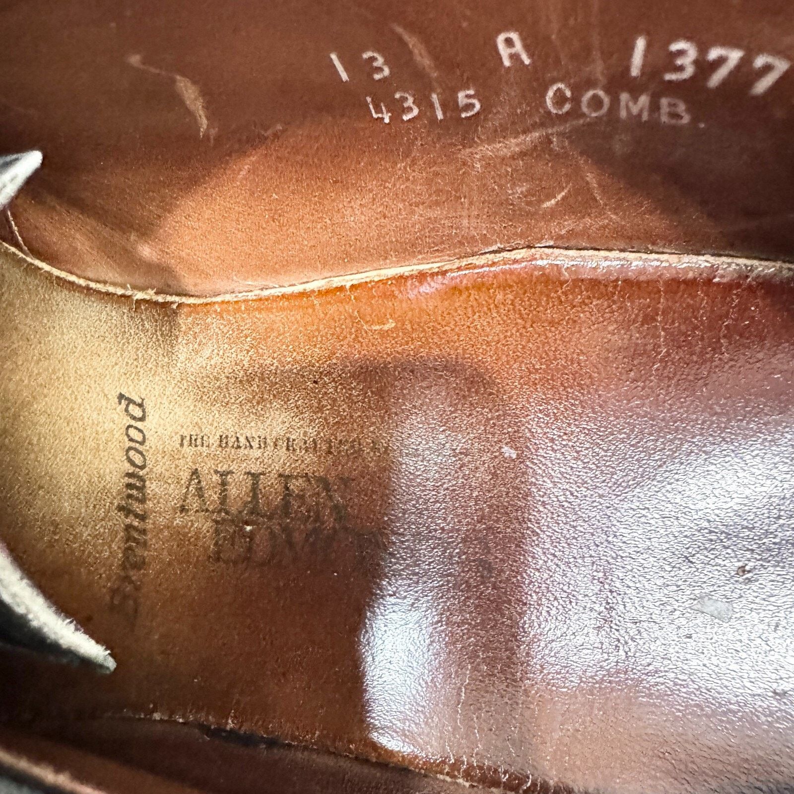 Allen Edmonds Allen Edmonds Mens Size 13 Brentwood Leather Shoes Oxford Size US 13 / EU 46 - 4 Thumbnail