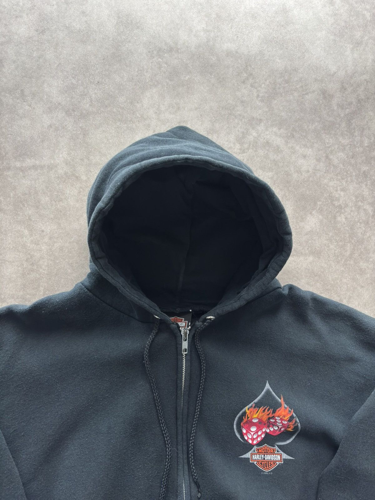 Harley Davidson Harley Davidson Vintage Zip Hoodie Size US XL / EU 56 / 4 - 5 Thumbnail