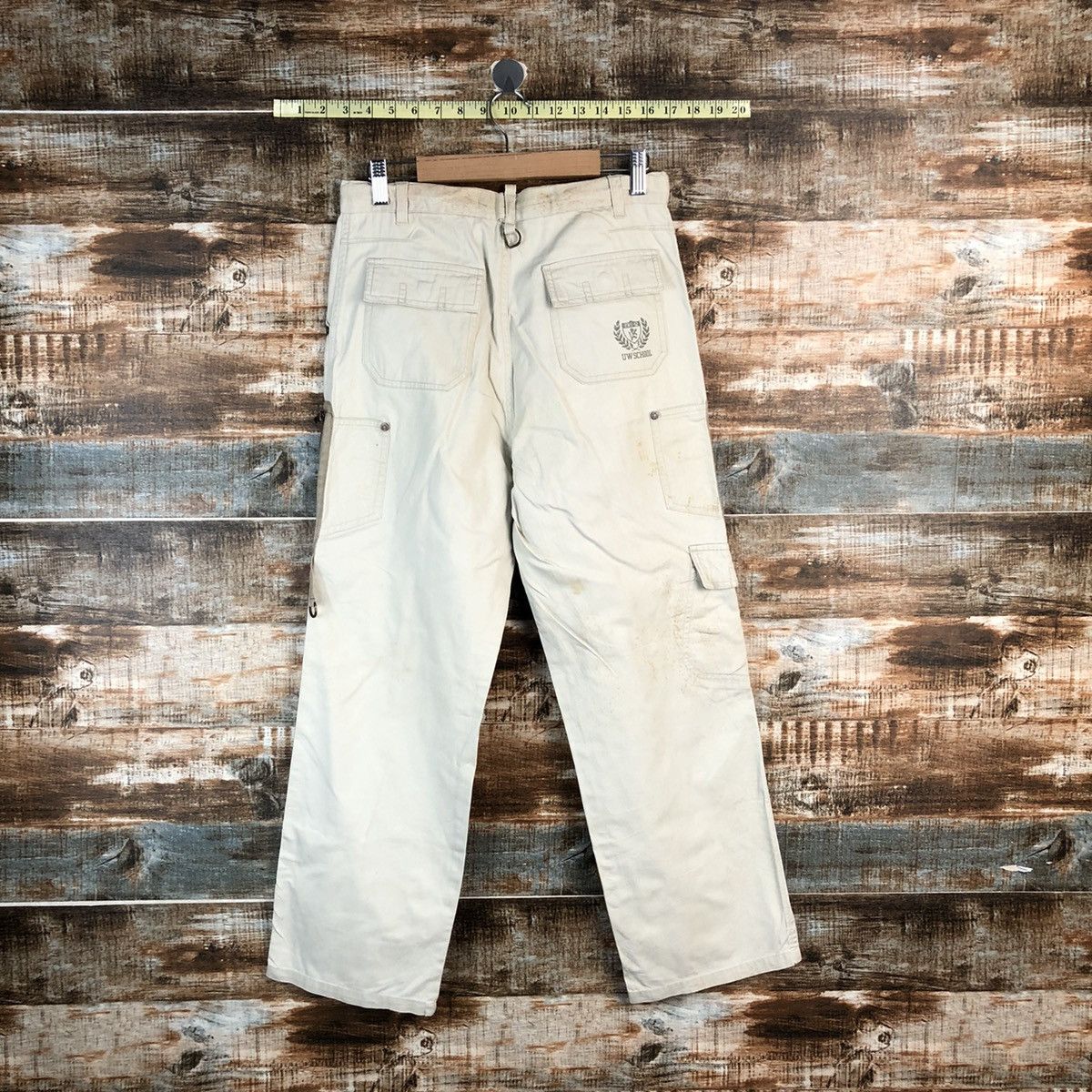Japanese Brand × Vintage Underwood School White Casual Pants #A2383 Size 27" / US 4 / IT 40 - 15 Thumbnail