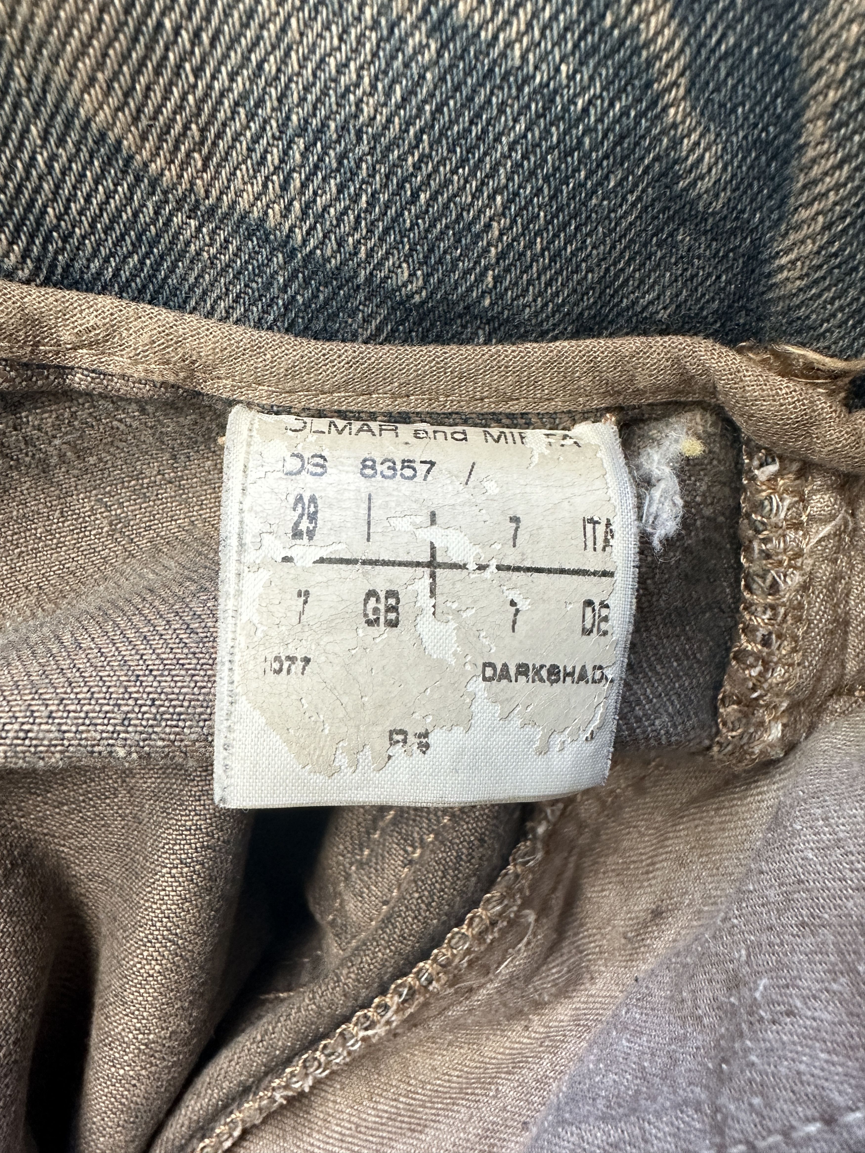 Rick Owens Drkshdw FW06 Aircut Denim Size US 30 / EU 46 - 6 Thumbnail