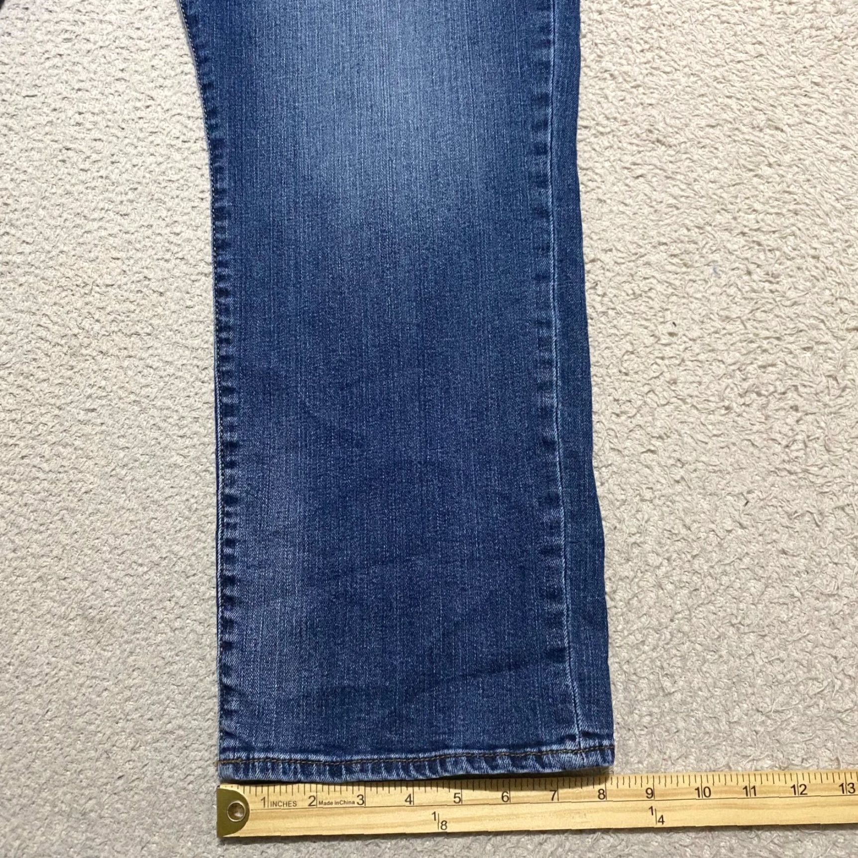 Lee Lee Jeans Mens Straight Jeans 44x30 Blue Denim Extreme Motion Mid Rise Size US 44 / EU 60 - 5 Thumbnail