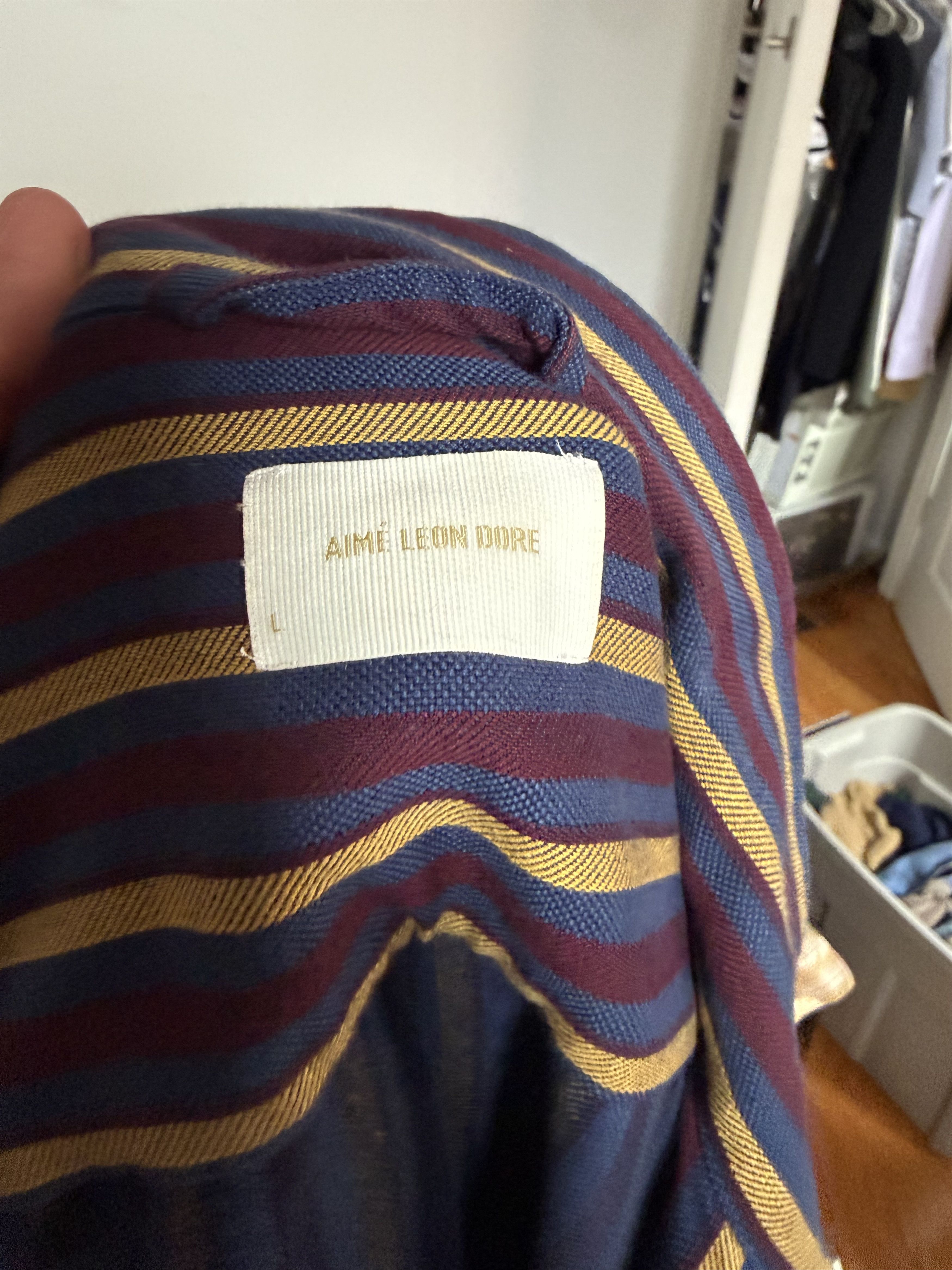 Aime Leon Dore Zip Overshirt Size US L / EU 52-54 / 3 - 2 Thumbnail