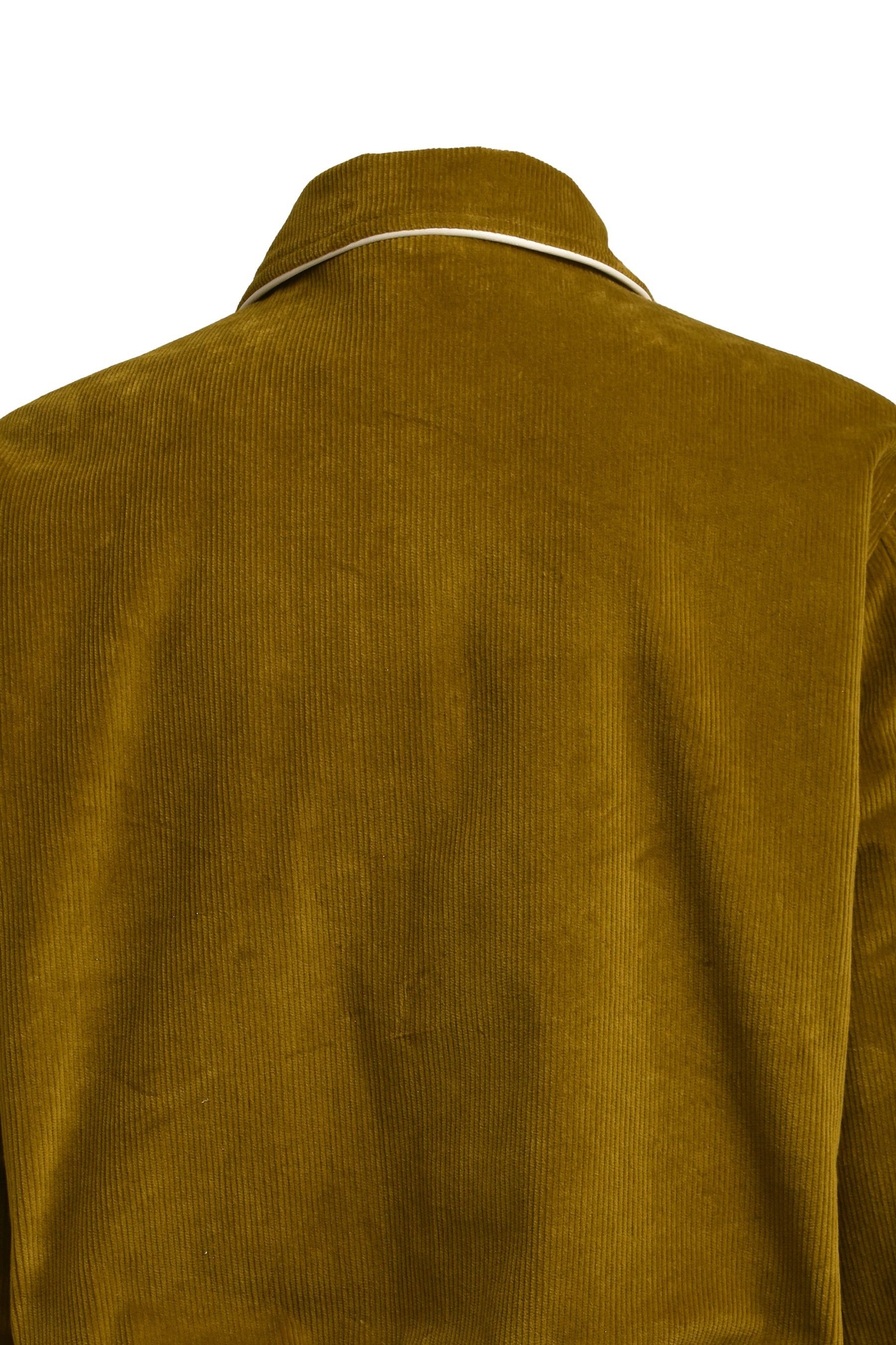 Amiri o1mle0725 Corduroy Teddy Jacket Chai Tea in Yellow Size US XL / EU 56 / 4 - 5 Thumbnail