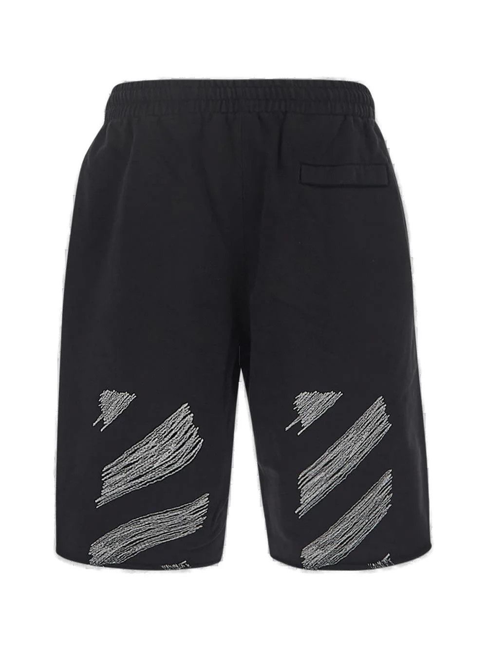 Off-White o1y0225 Logo Short in Black Size US 34 / EU 50 - 2 Thumbnail