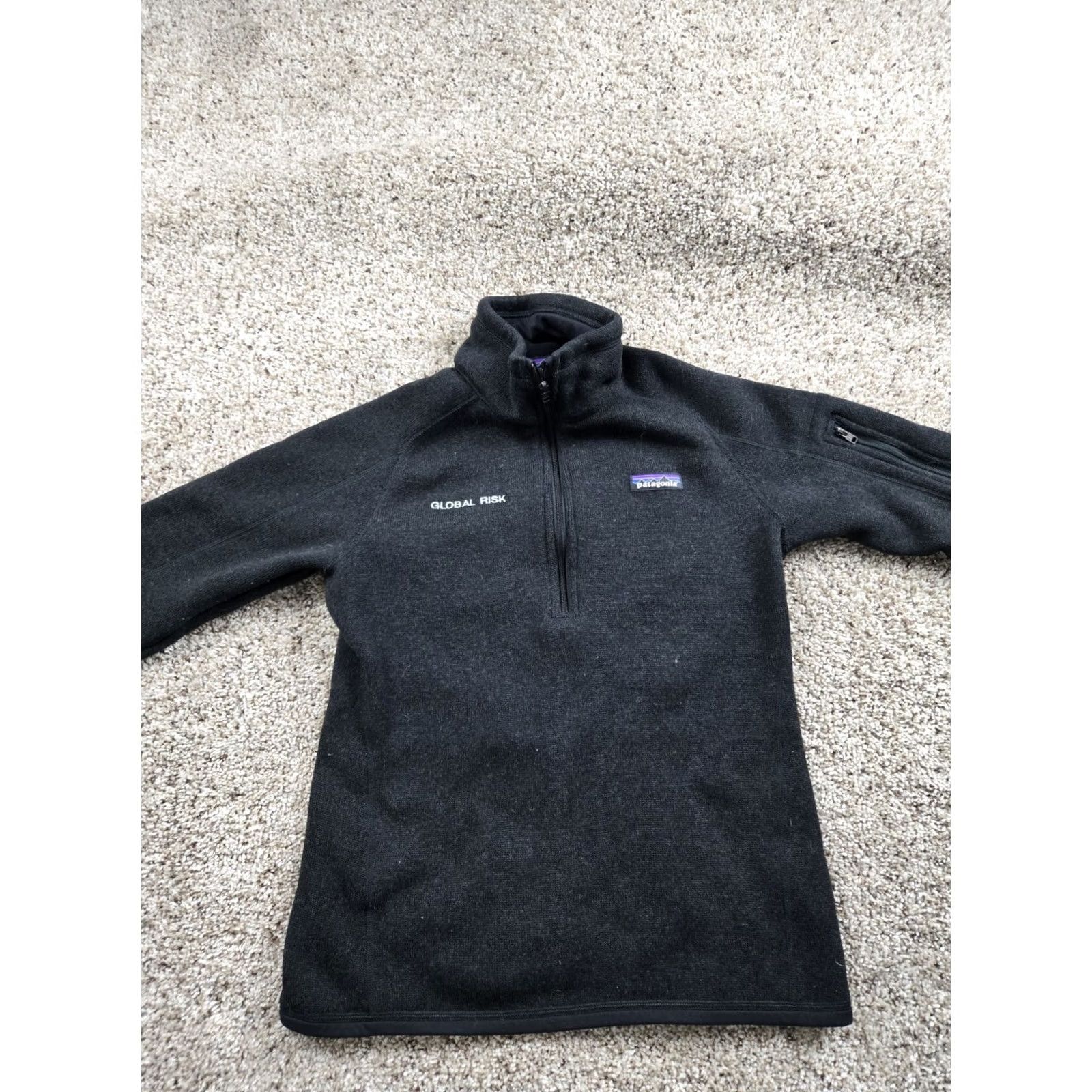 Patagonia Patagonia Better Sweater Jacket Womens Small Black 1/4 Zip Pullover Fleece Jacket Zip Pockets Outdoor Casual Travel Wool? Size S / US 4 / IT 40 - 3 Thumbnail