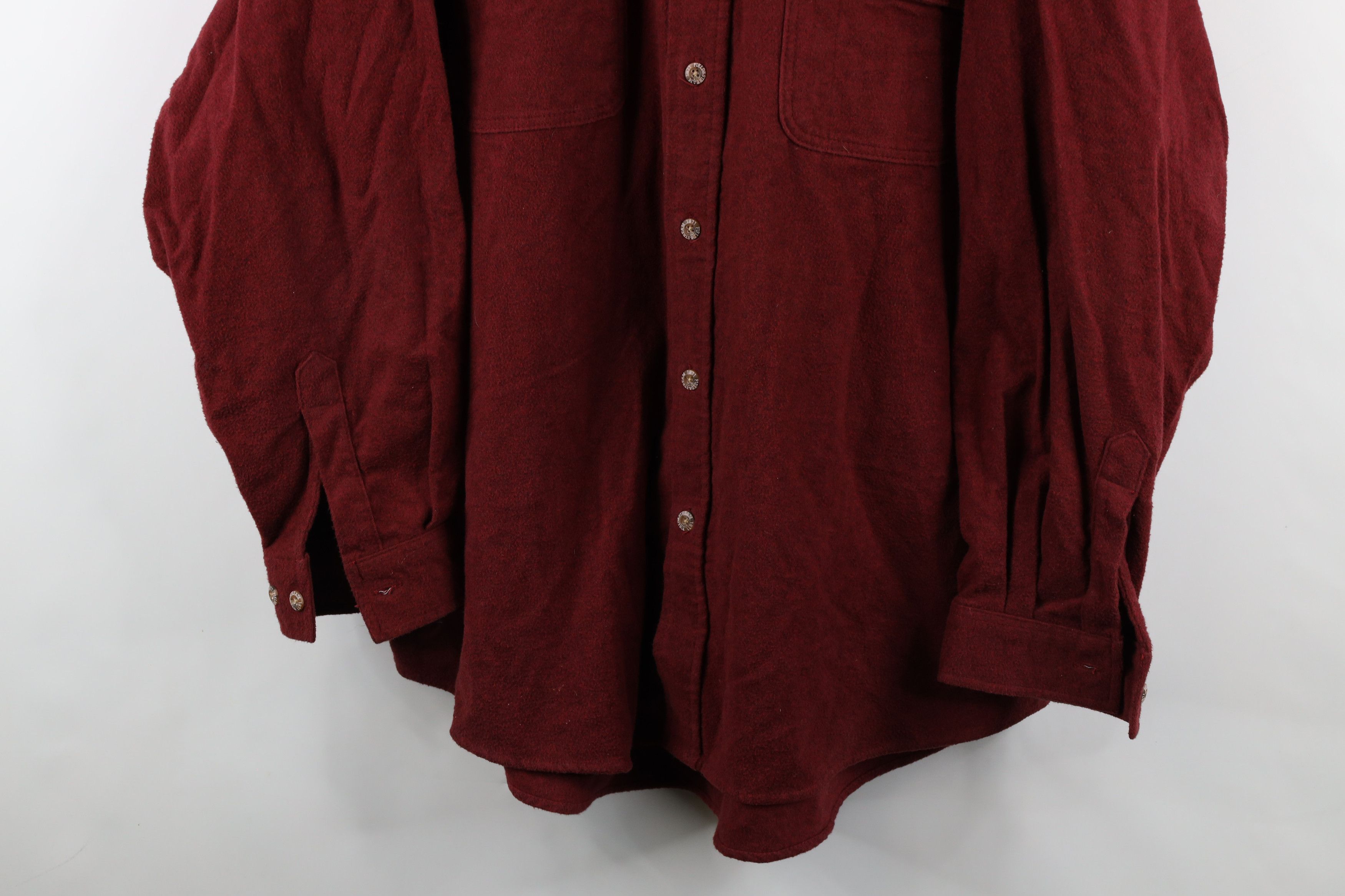 Vintage Vintage 90s Streetwear Heavyweight Chamois Button Shirt Size US XXL / EU 58 / 5 - 3 Thumbnail
