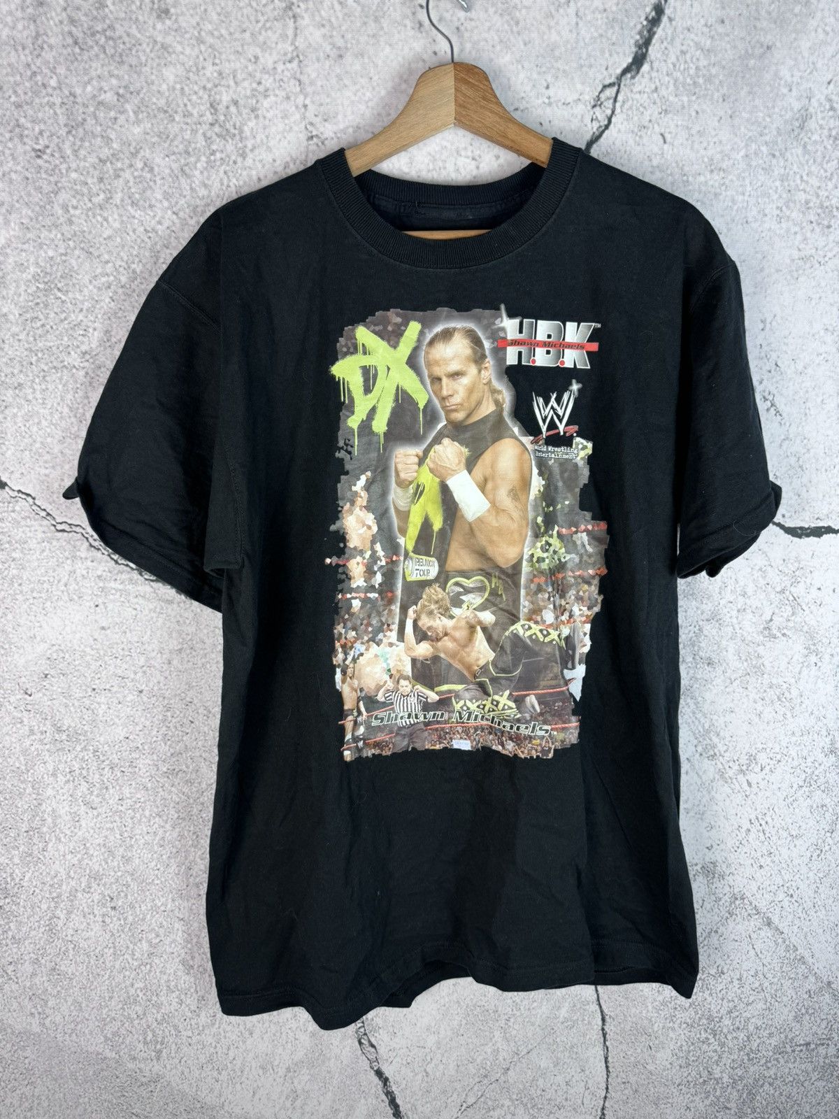Vintage wwf shawn michaels reprint shirt Vintage wrestling Size US XL / EU 56 / 4 - 1 Thumbnail