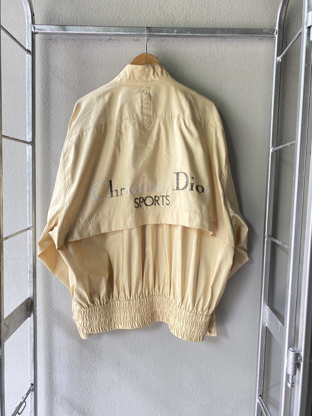 Dior Christian Dior sports beige logo jacket Size US M / EU 48-50 / 2 - 1 Thumbnail