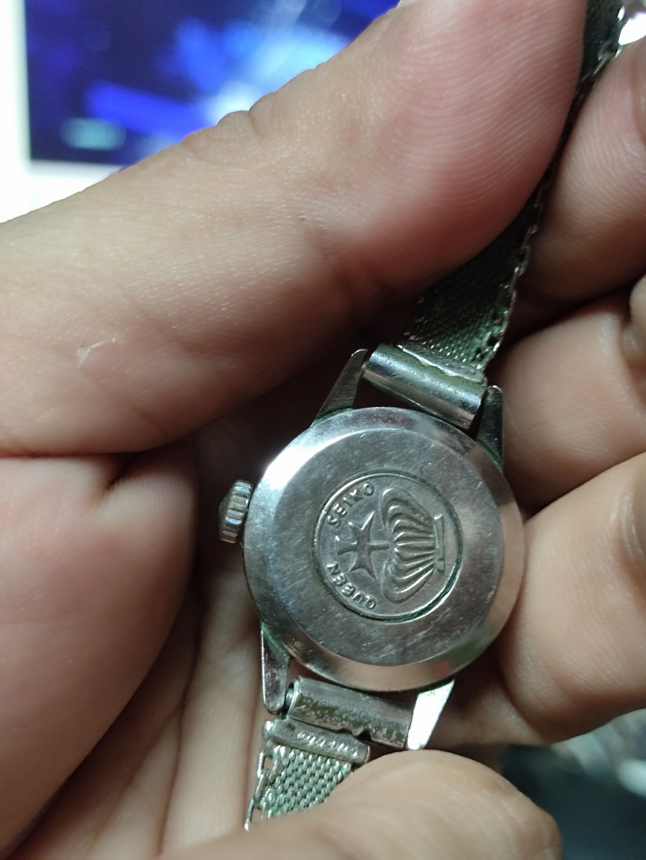 Seiko Queen Seiko Diamond 23 Jewels Engine JAPAN VERY RARE Size ONE SIZE - 4 Thumbnail
