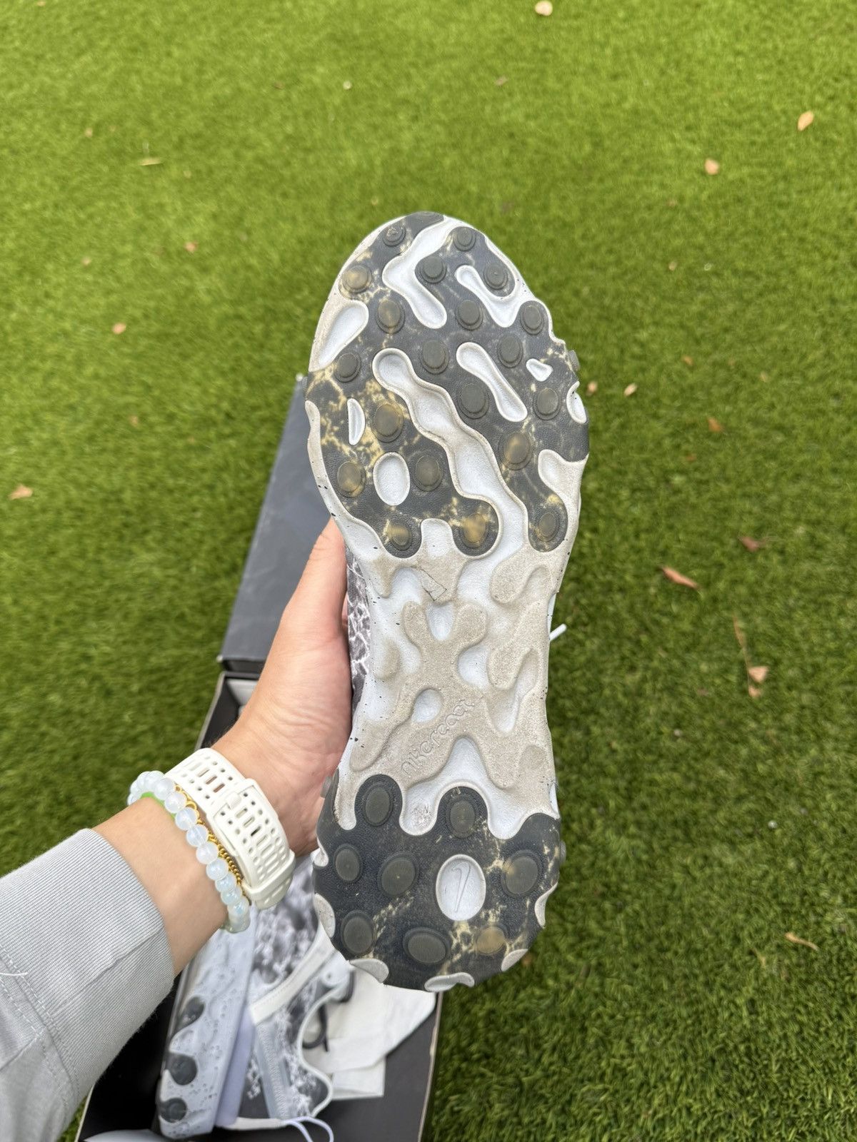 Kendrick Lamar × Nike Nike React Element 55 Kendrick Lamar Size US 9.5 / EU 42-43 - 9 Thumbnail