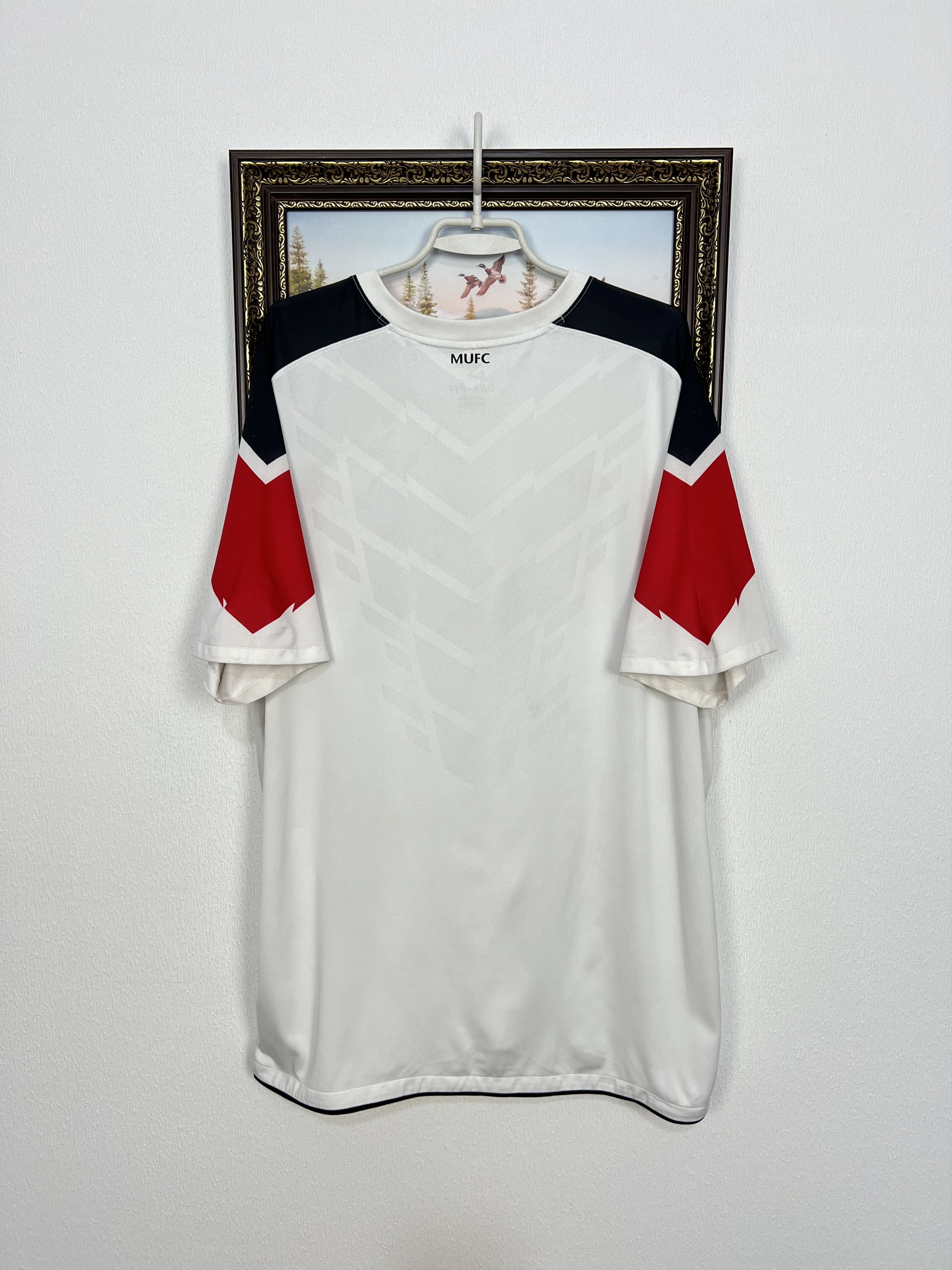 Nike Manchester United Away football shirt 2010 Soccer Nike Size US XXL / EU 58 / 5 - 12 Thumbnail