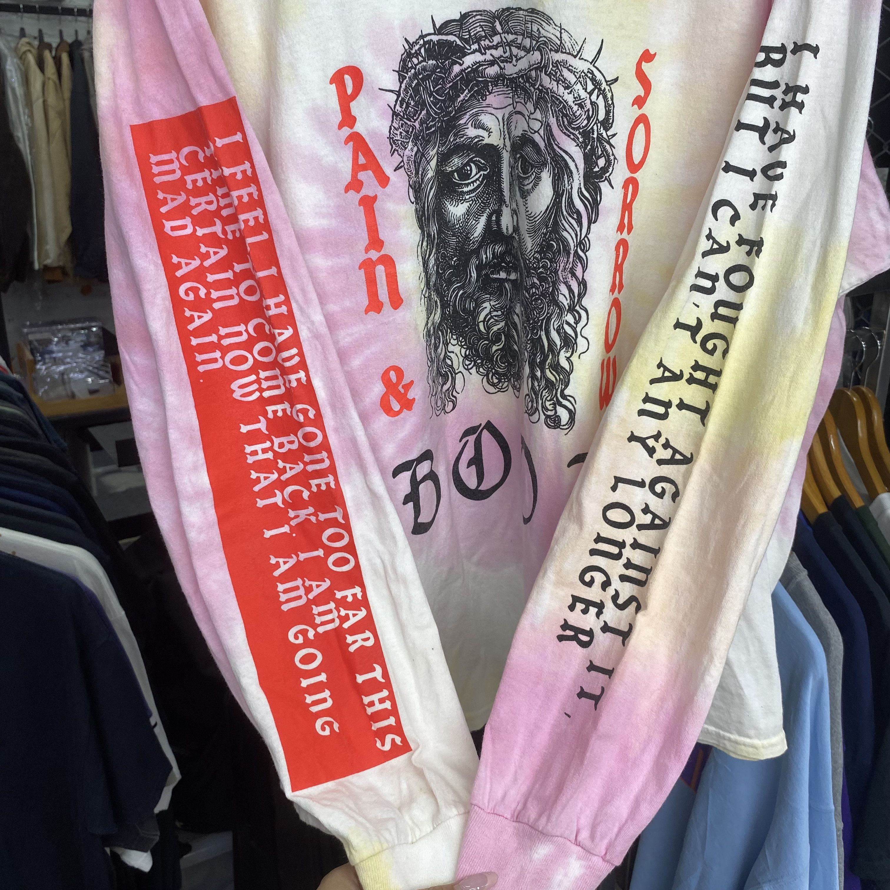 Band Tees THE BODY Pain & Sorrow Tie Dye Shirt Size US XXL / EU 58 / 5 - 5 Thumbnail