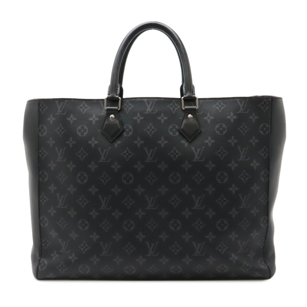 Louis Vuitton Louis Vuitton Monogram Eclipse Grand Sac Tote Bag M44733 Canvas Tote Bag M44733 in Black