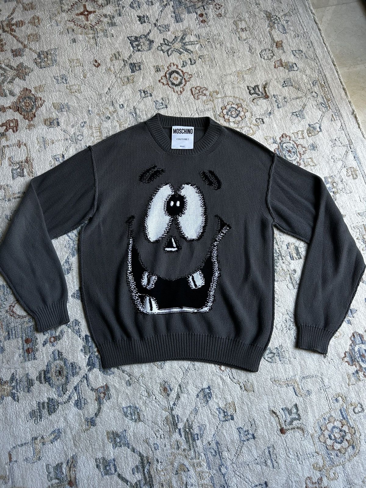 Moschino RARE Moschino Couture! Knit Sweater Size US M / EU 48-50 / 2 - 1 Thumbnail