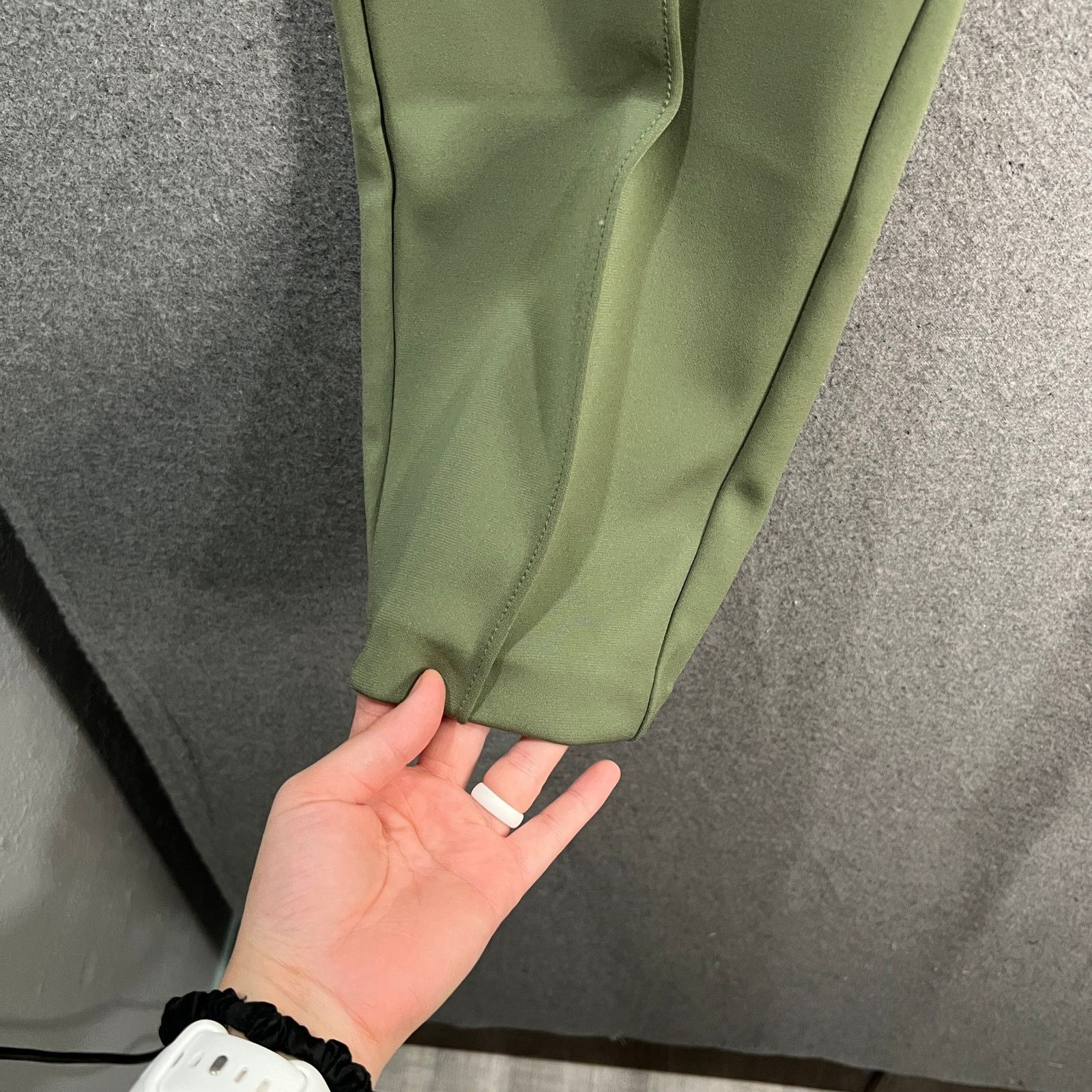 Other Isaac Mizrahi Live! Superknit Skinny Ankle Pant Fresh Olive Size 36" / US 14 / IT 50 - 7 Thumbnail