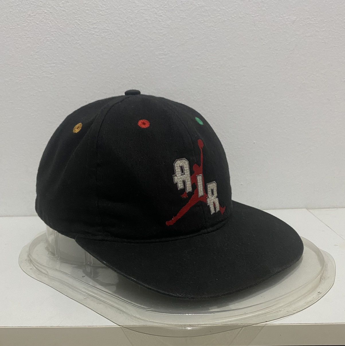 Nike Rare Vintage 90s Nike Air Jordan Swoosh Embroidery SnapBack Size ONE SIZE - 1 Thumbnail
