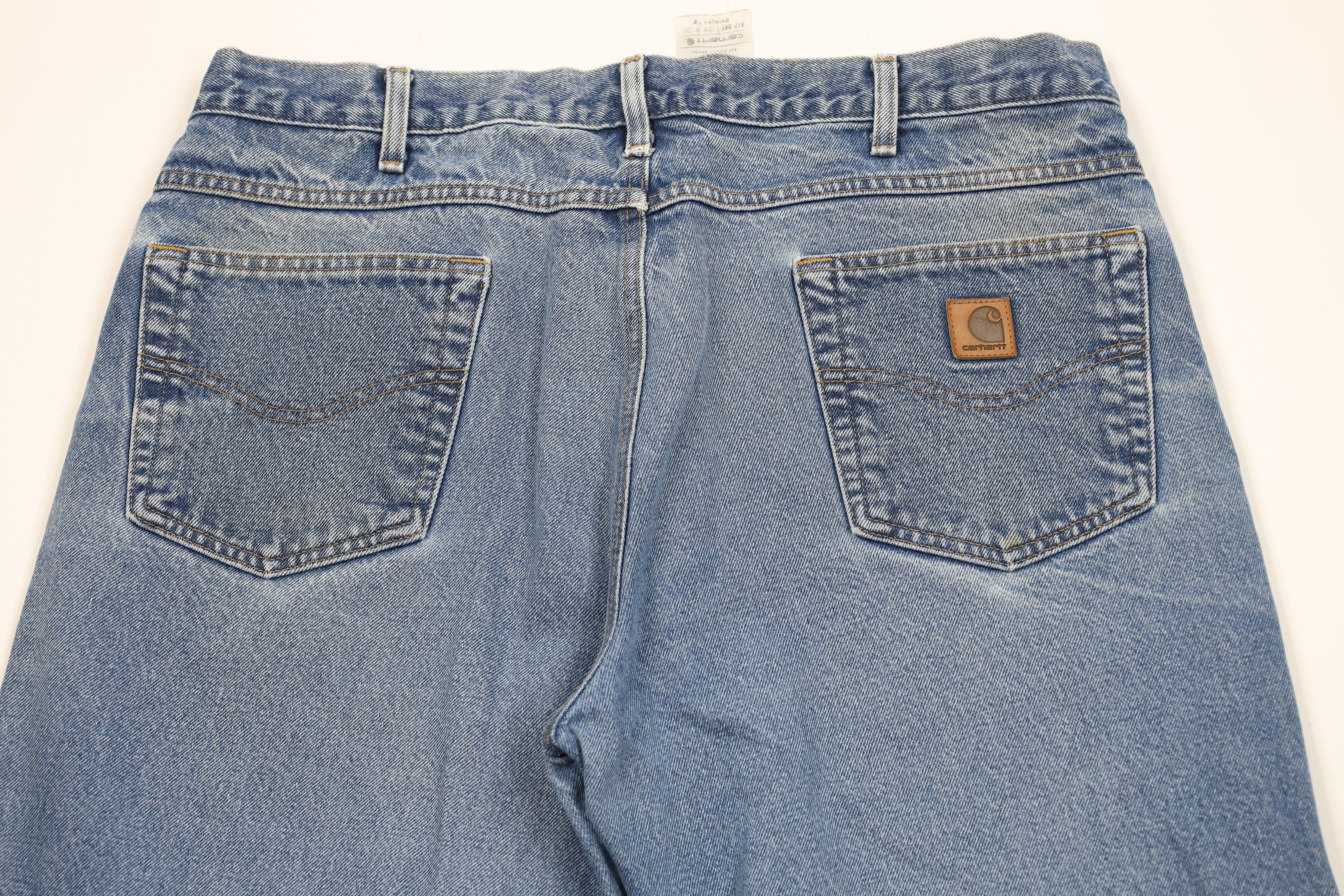 Carhartt Vintage Y2K Carhartt Spell Out Relaxed Fit Denim Jeans Size US 38 / EU 54 - 12 Thumbnail