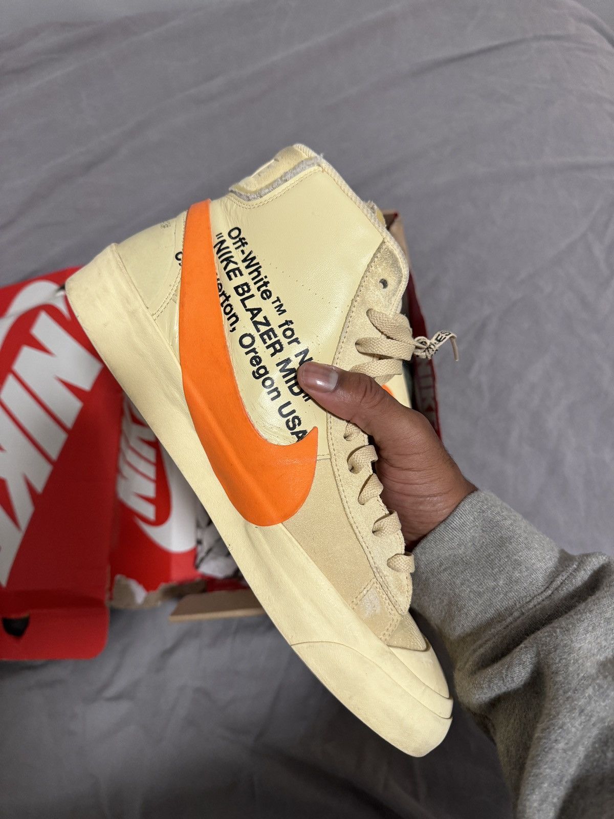 Nike × Off-White Off White Hallows Eve Blazer Size 12 Size US 12 / EU 45 - 3 Thumbnail