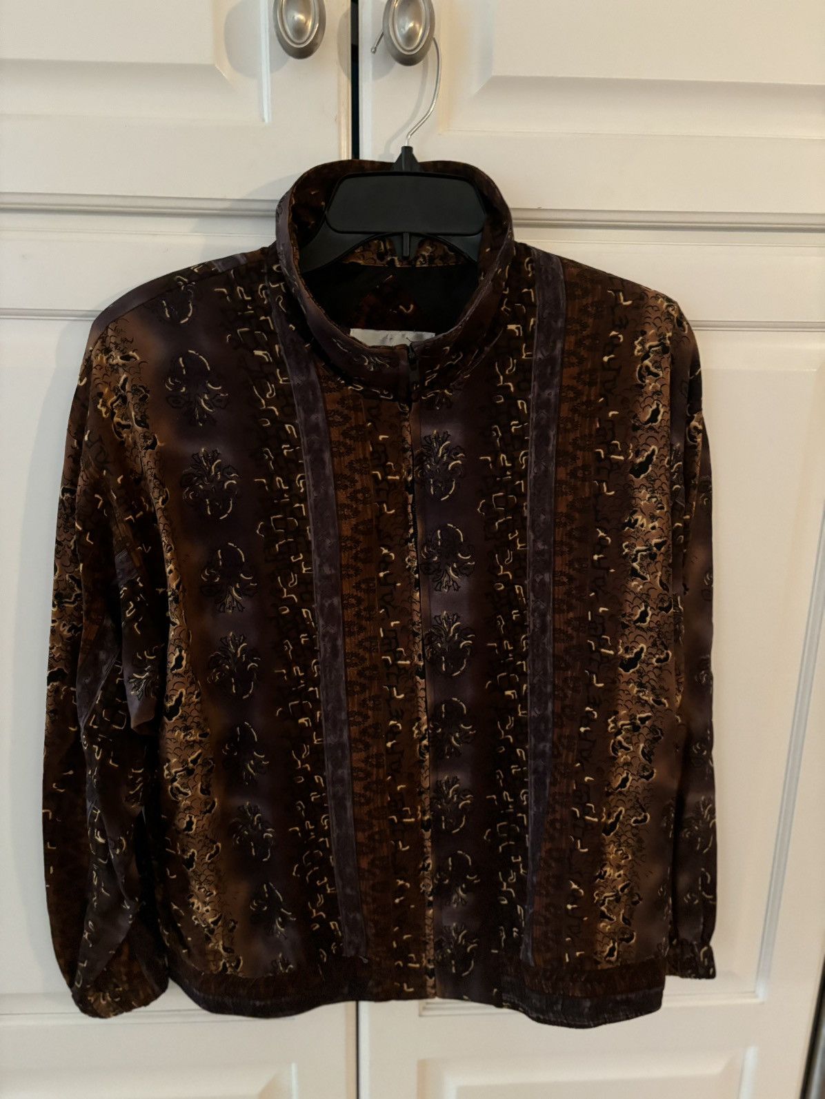Vintage Vintage Erin London 100% silk windbreaker Size M / US 6-8 / IT 42-44 - 4 Thumbnail