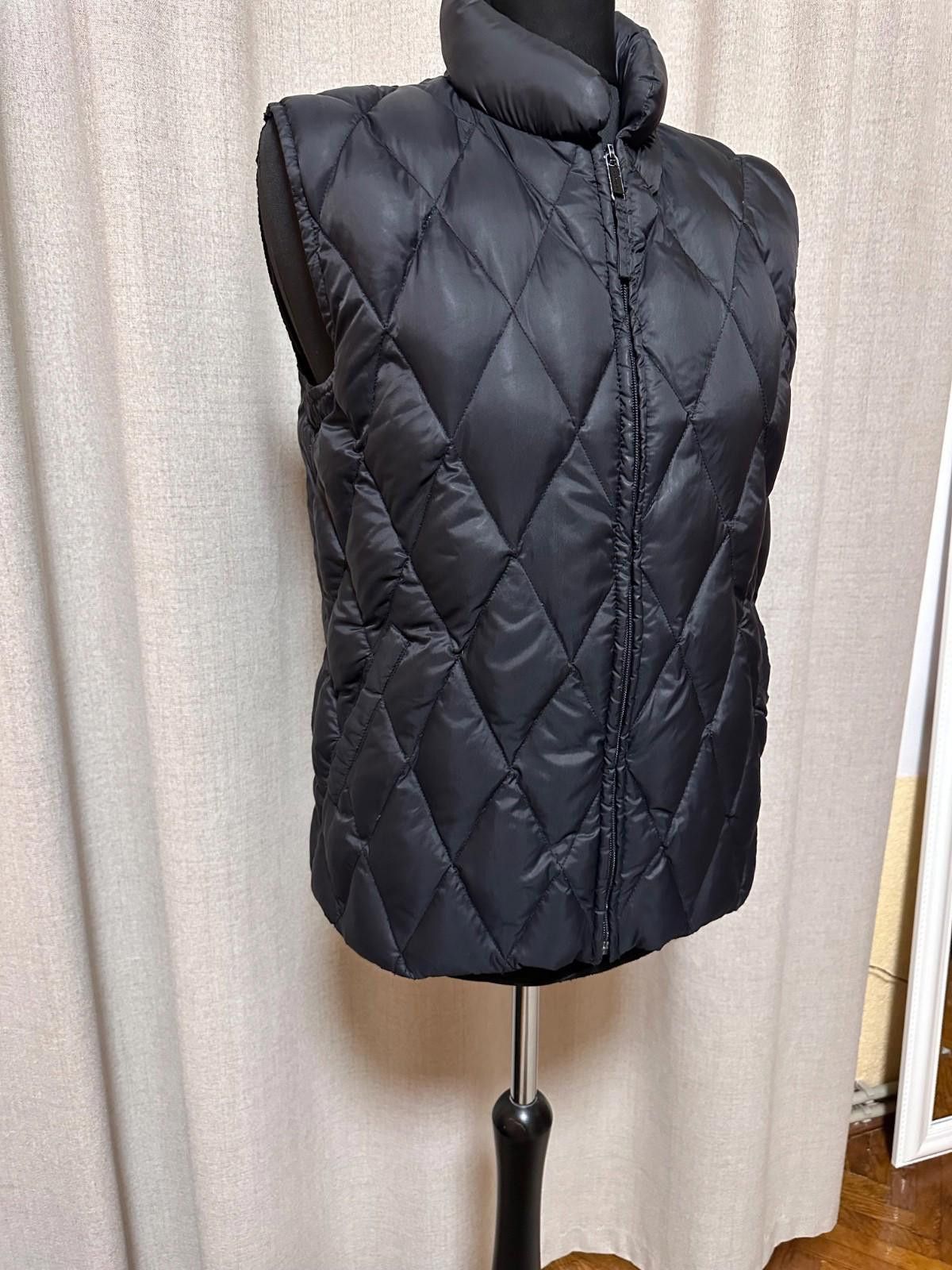 Moncler Moncler Down Vest Quilted Black Sz 4 Size S / US 4 / IT 40 - 3 Thumbnail