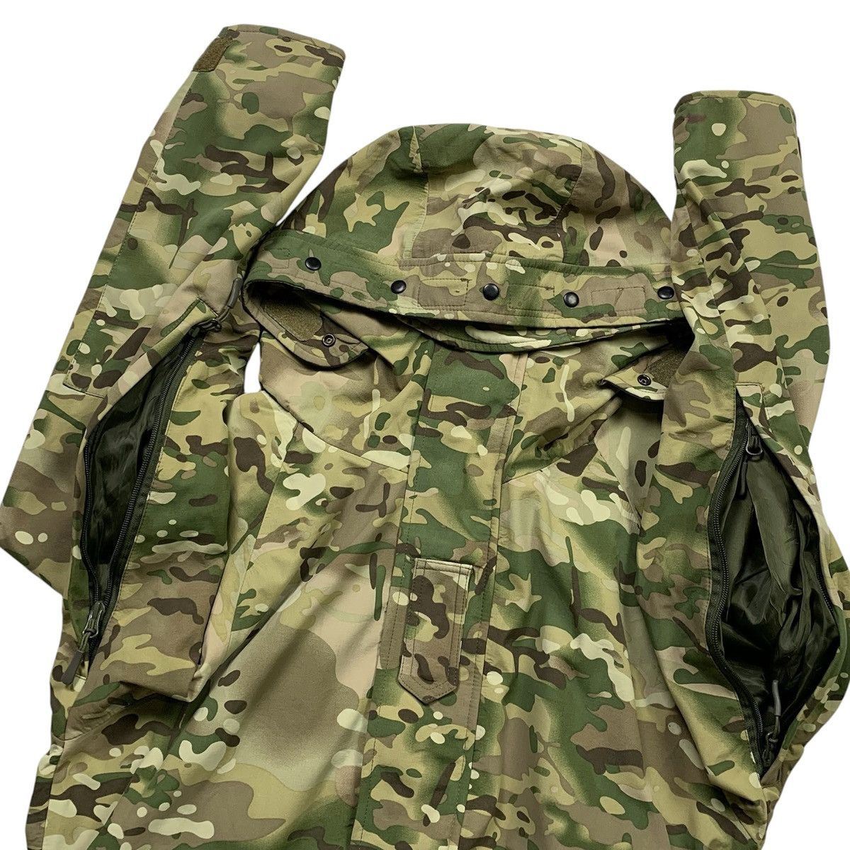 Japanese Brand Military Multicamo Double Zipper Ecwcs Jacket Size US L / EU 52-54 / 3 - 10 Thumbnail
