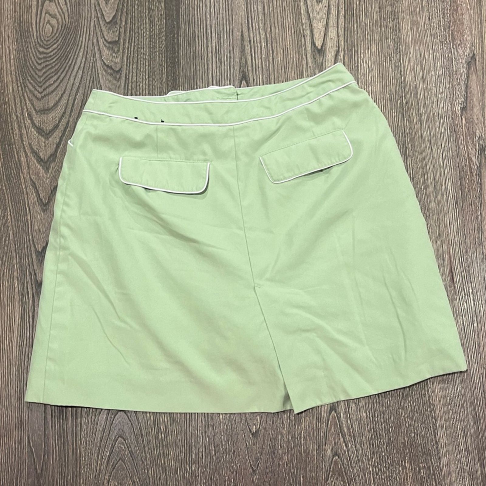 Izod Izod Golf Tennis Mini Skirt A-Line High Rise Green Size 6 Size 28" / US 6 / IT 42 - 5 Thumbnail
