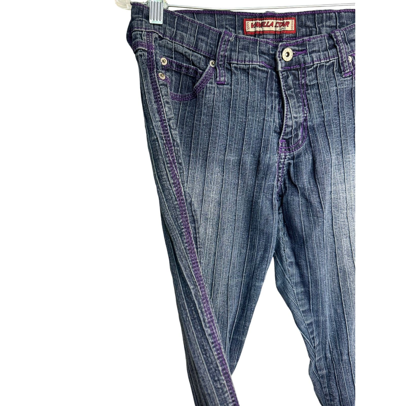 Vintage Y2K Flare Jeans Vintage streetwear Juniors size 11 Size 30" / US 8 / IT 44 - 10 Thumbnail