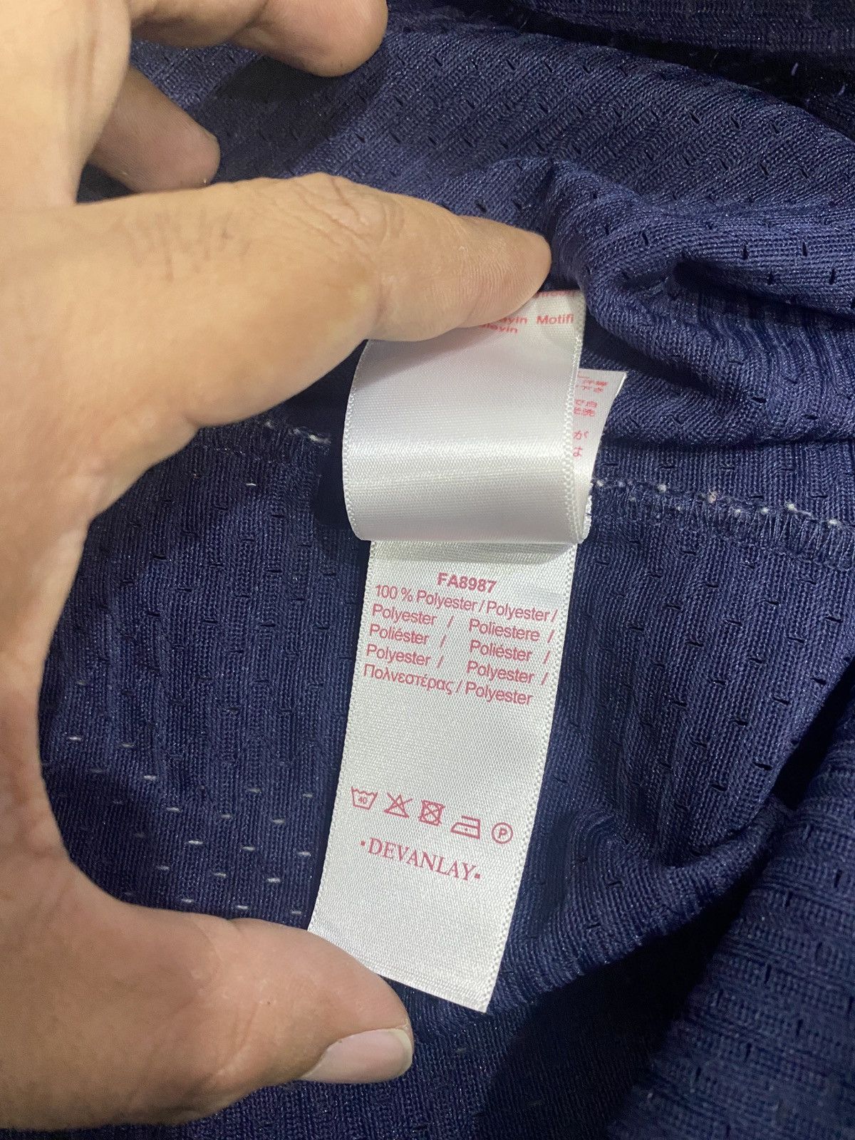 Lacoste Lacoste L!VE "Croc Claw" Mesh Basketball Jersey - Like New Size US M / EU 48-50 / 2 - 7 Thumbnail