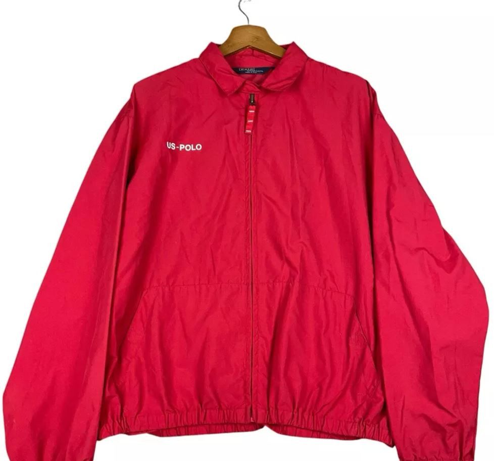 Polo Ralph Lauren Vintage Polo Ralph Lauren Spelled Out Windbreaker Jacket Size US L / EU 52-54 / 3 - 3 Thumbnail