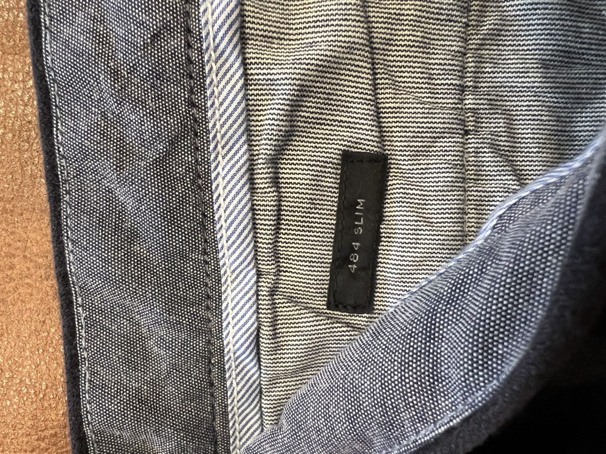 J.Crew J.Crew Men’s 484 Slim-fit Brushed Twill Pants in Navy Size US 30 / EU 46 - 6 Thumbnail
