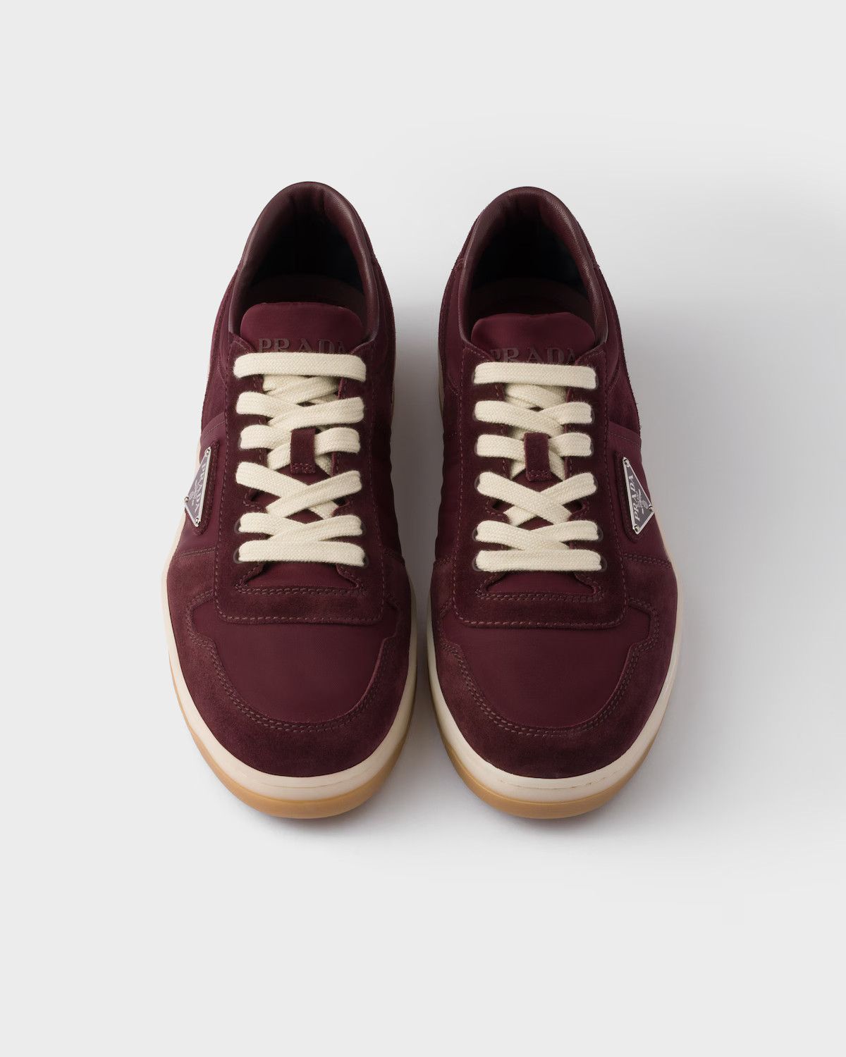 Prada o1w1db10426 Downtown Re-Nylon And Suede Sneakers Multicolor Size US 10 / EU 43 - 4 Thumbnail