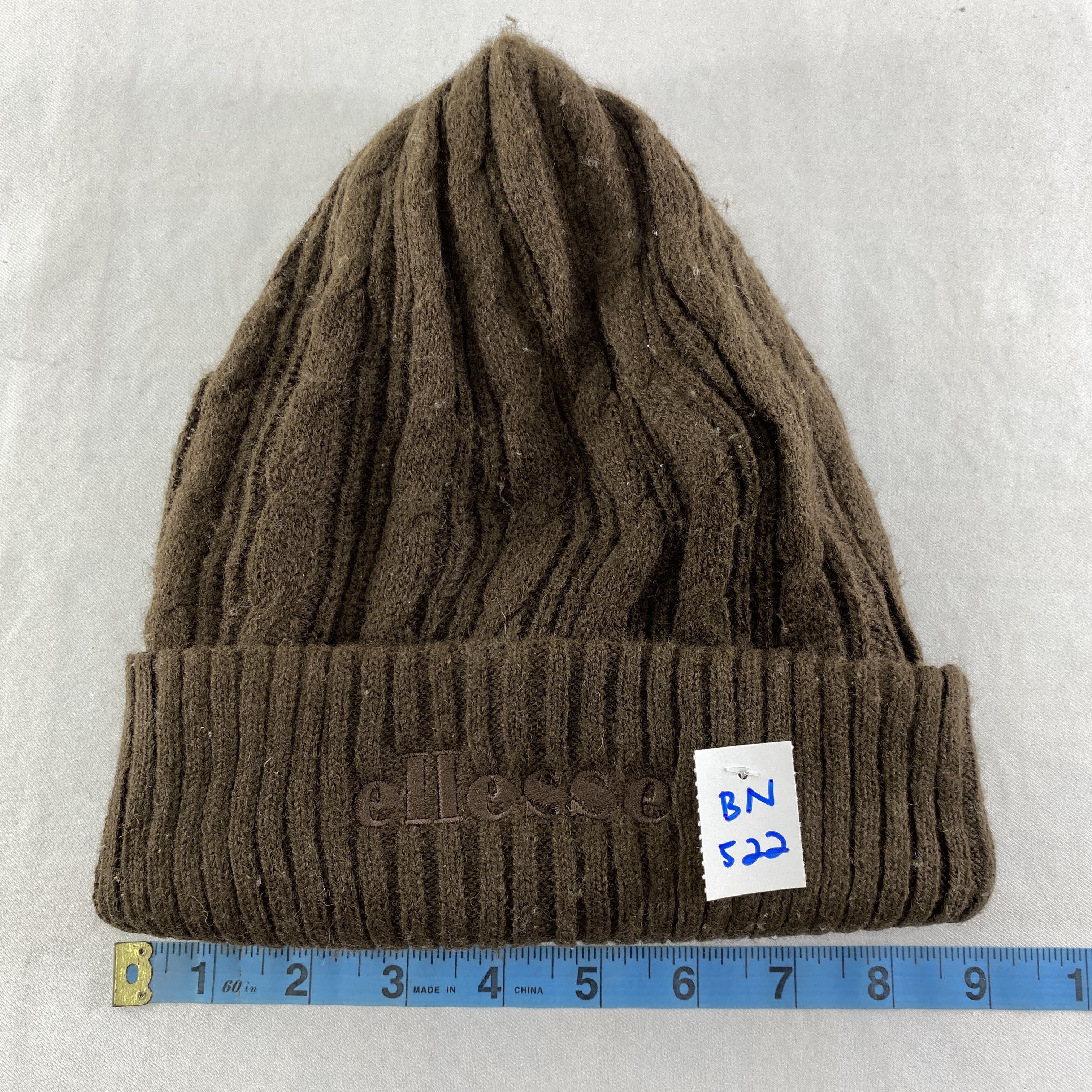 Ellesse Ellesse Embroidery Snow Cap Hat Beanie -BN522 Size ONE SIZE - 4 Thumbnail