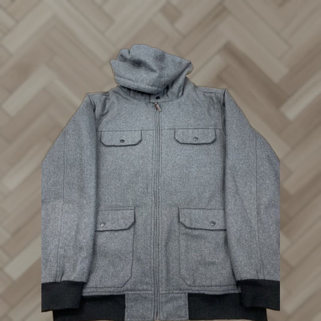 Rip Curl Rip Curl Jacket Full Zip Hooded Gray XL Pockets Casual Men’s Rip Curl 3790 Size US XL / EU 56 / 4 - 1 Thumbnail