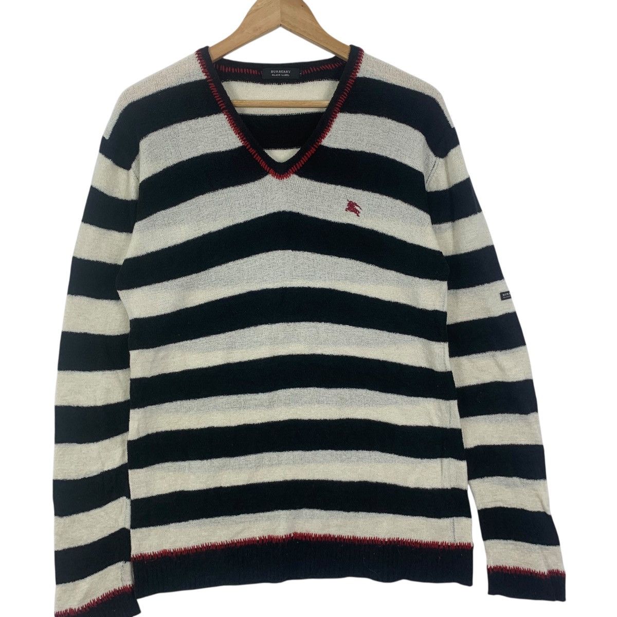 Burberry Vintage BURBERRY BLACK LABEL Knitwear Prorsum Sweater Tee Size S / US 4 / IT 40 - 4 Thumbnail