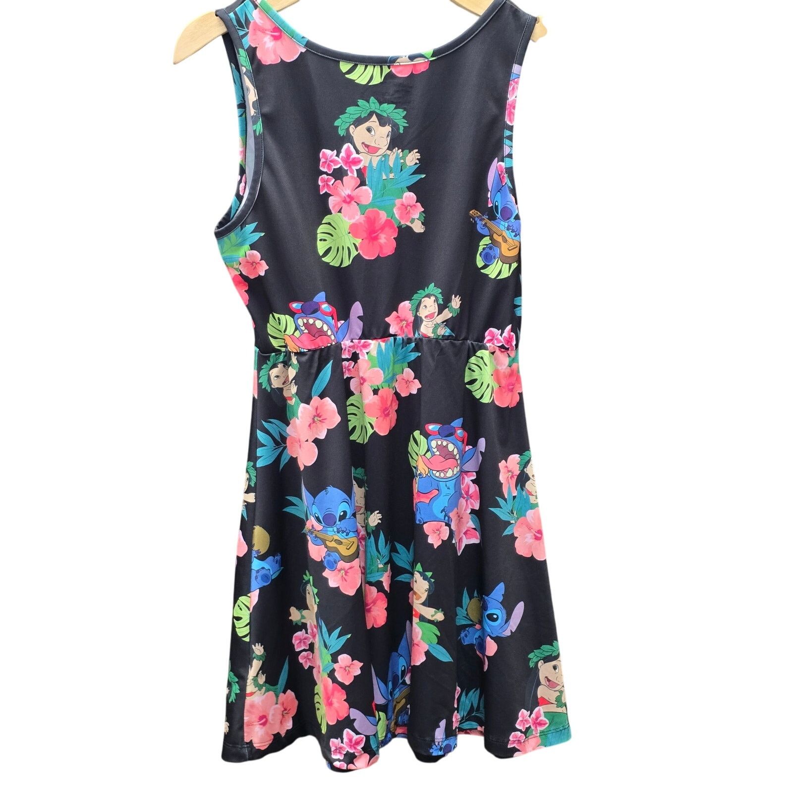 Disney Disney Lilo & Stitch Black Tank Dress, Girl's XL Size XL / US 12-14 / IT 48-50 - 5 Thumbnail