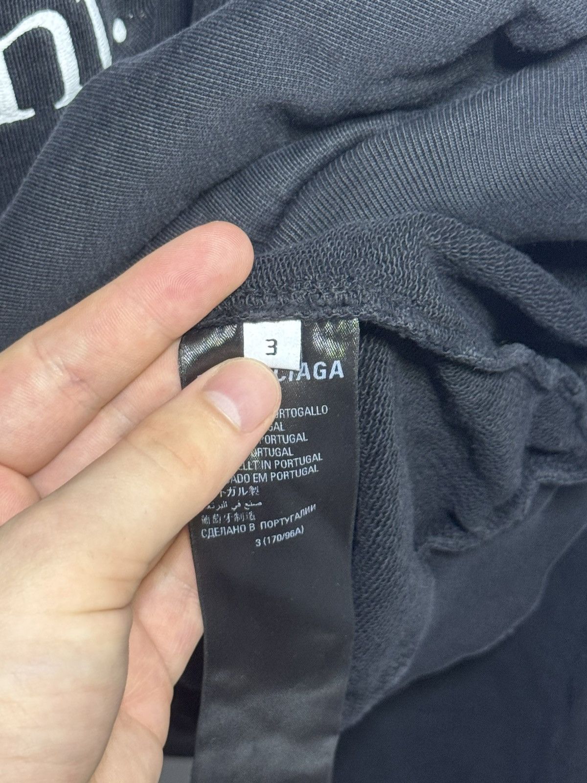 Balenciaga ✅Balenciaga Be Different 2-piece Runway Hoodie Size US L / EU 52-54 / 3 - 5 Thumbnail