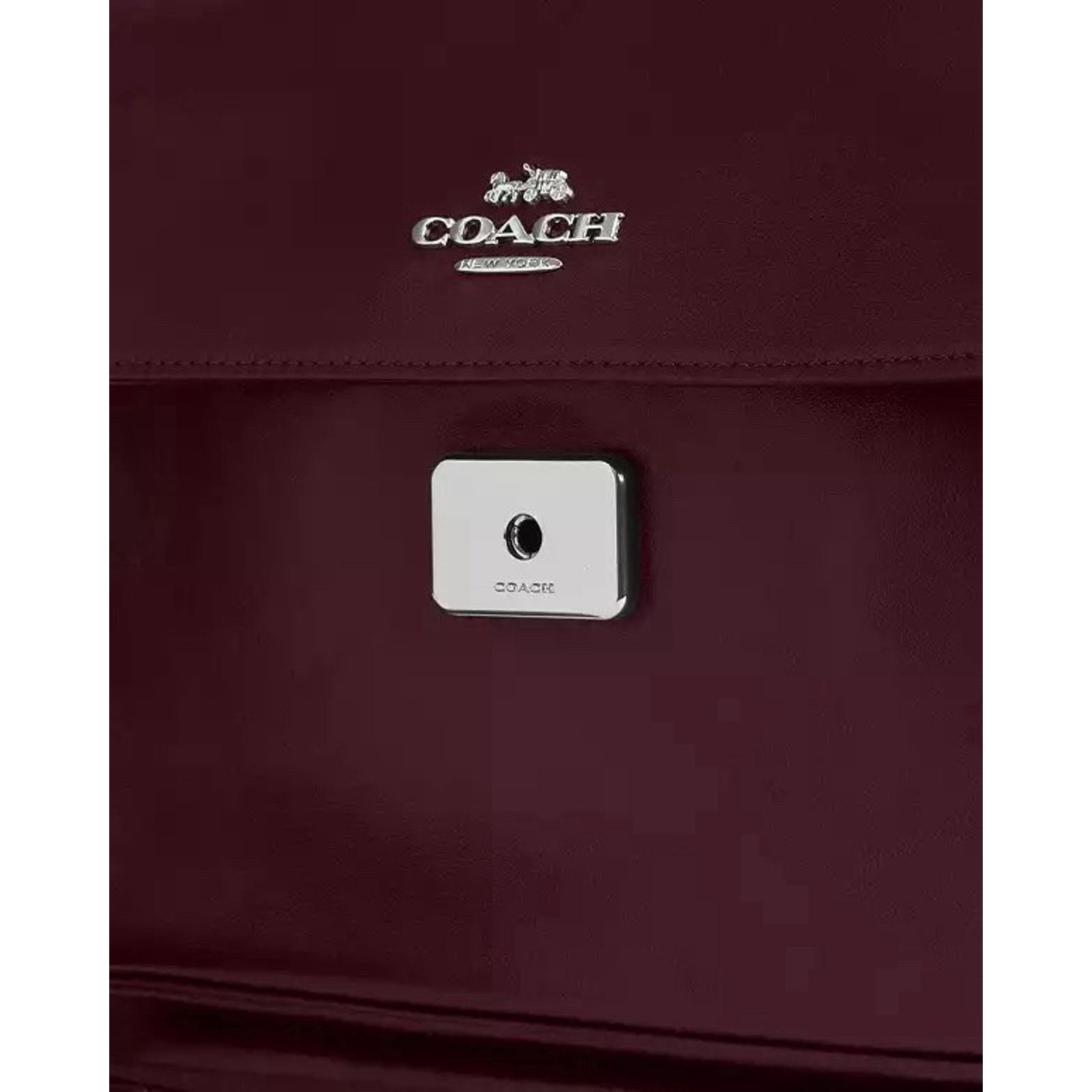 Coach NWT Coach Elodie Crossbody Bag leather CCF09 Maple Silver Size ONE SIZE - 9 Thumbnail
