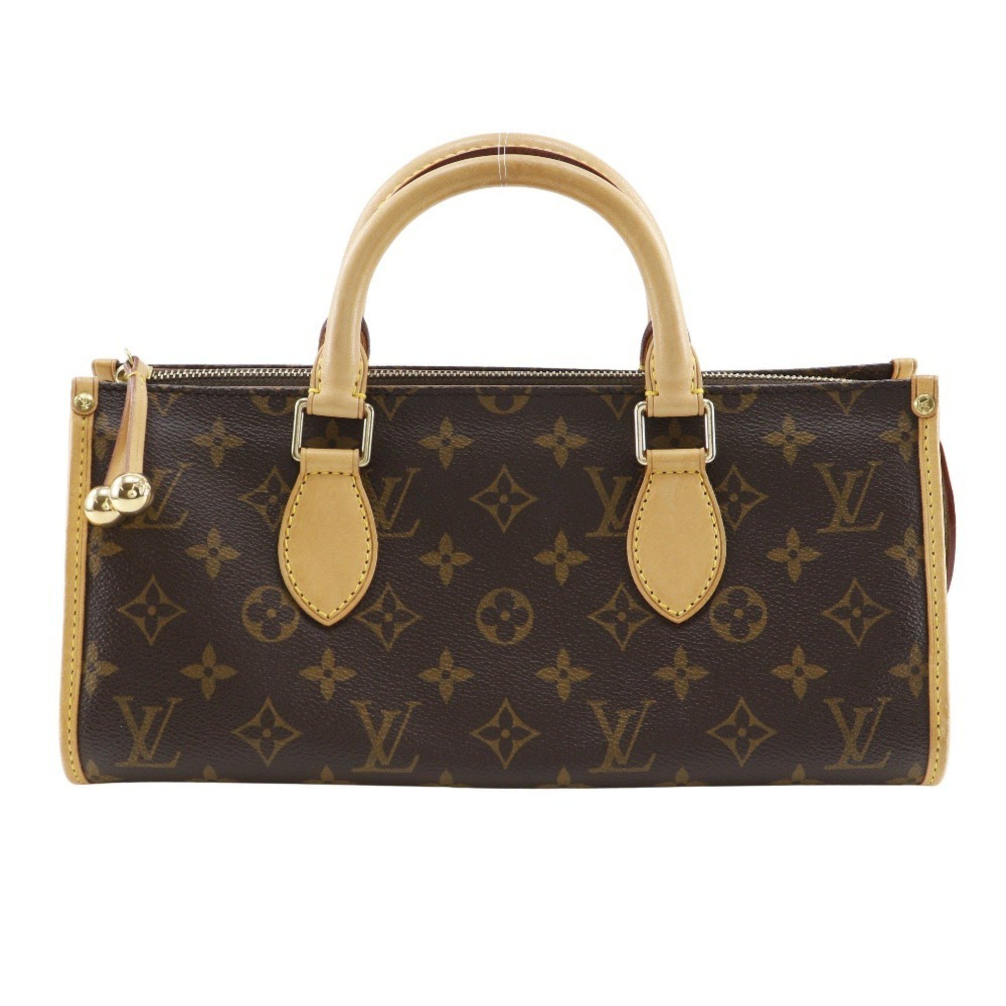 Louis Vuitton Louis Vuitton Popan Cool Handbag M40009 Monogram Canvas 2005 Brown VI0065 Women's Size ONE SIZE - 1 Thumbnail