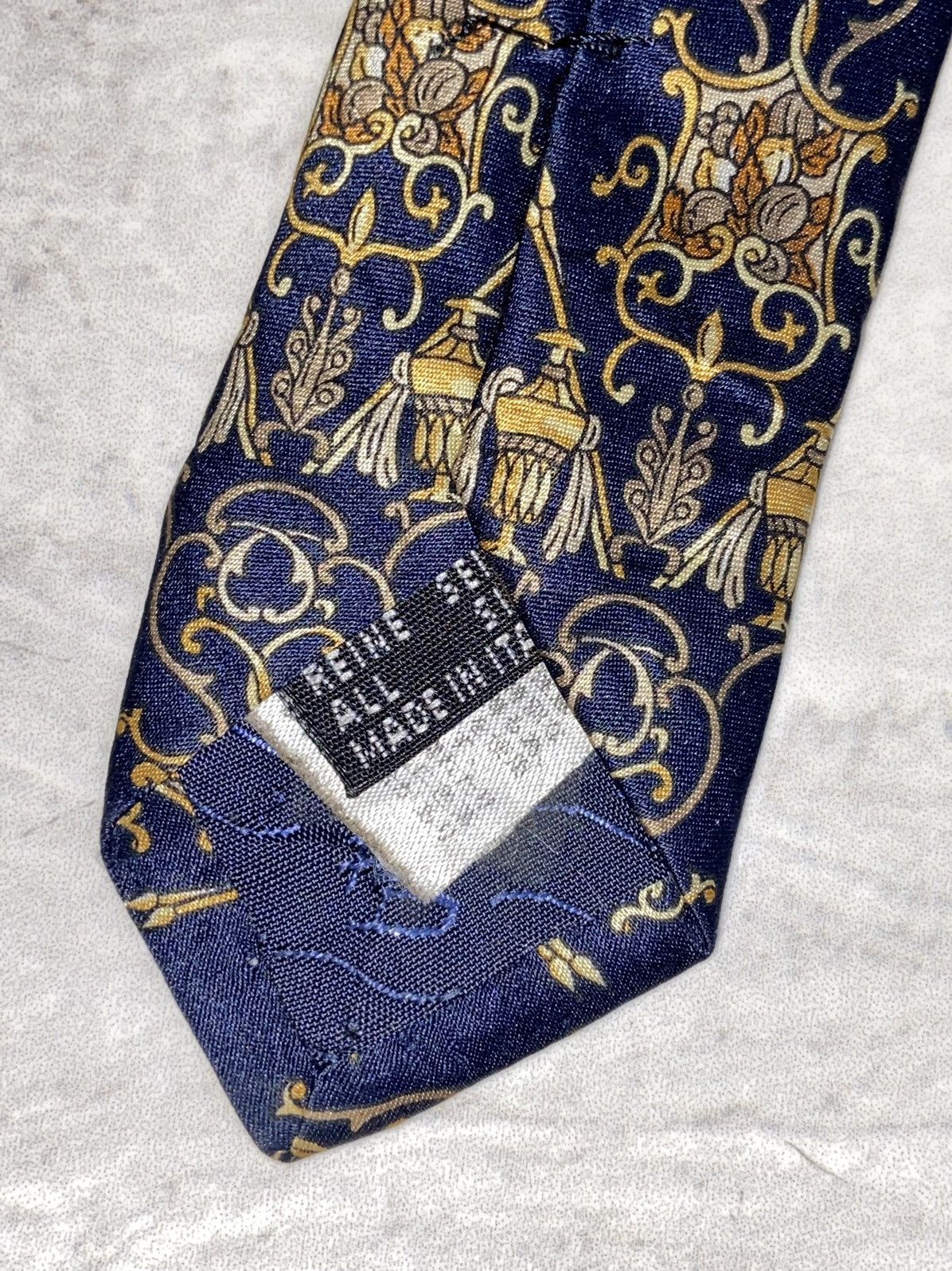 Pierre Balmain PIERRE BALMAIN Paris Motive Tie Size ONE SIZE - 5 Thumbnail