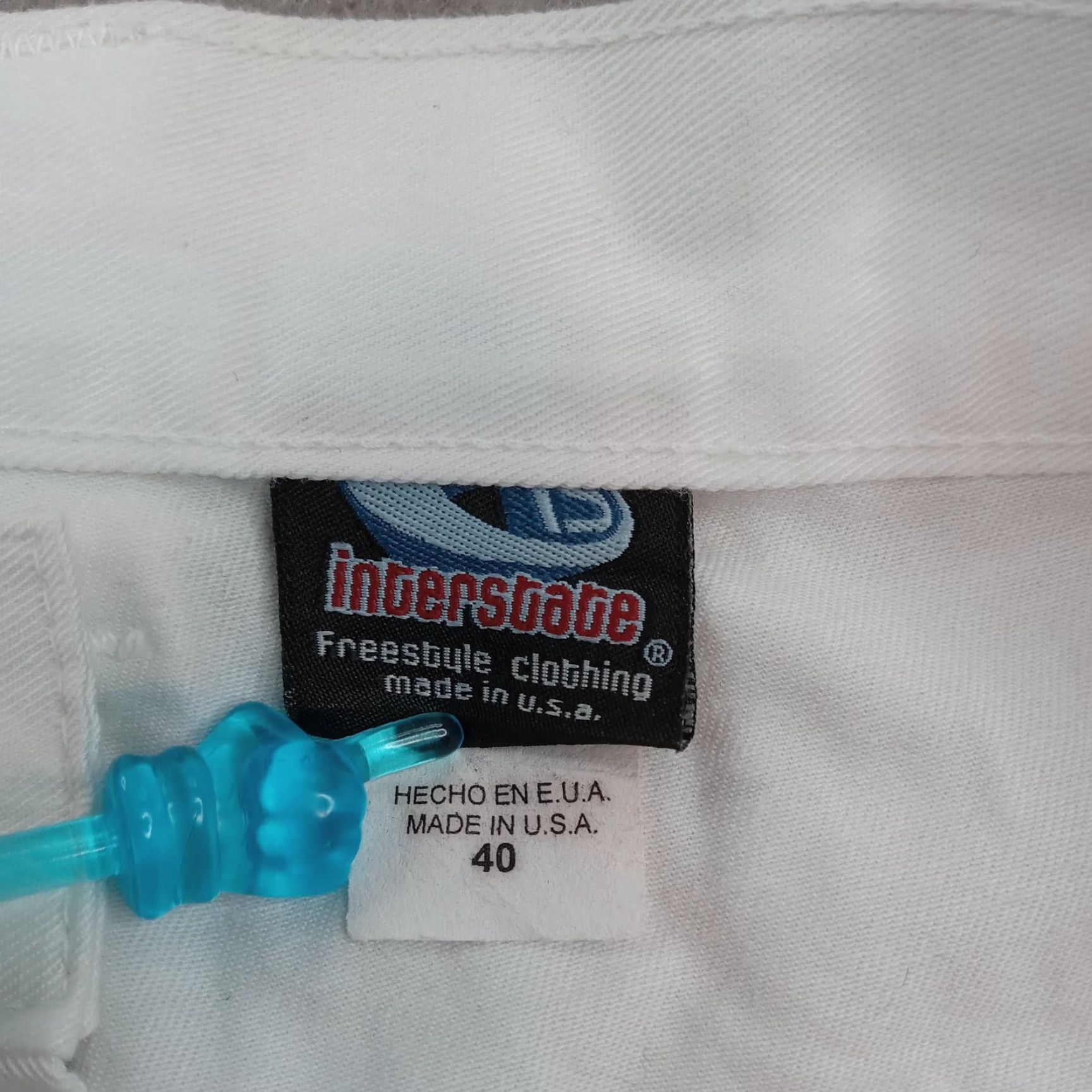 Vintage VINTAGE Interstate Cargo Pants Mens 40 Cargo Pants Adult Regular White Wide-Leg 90s Mens Size US 38 / EU 54 - 7 Thumbnail