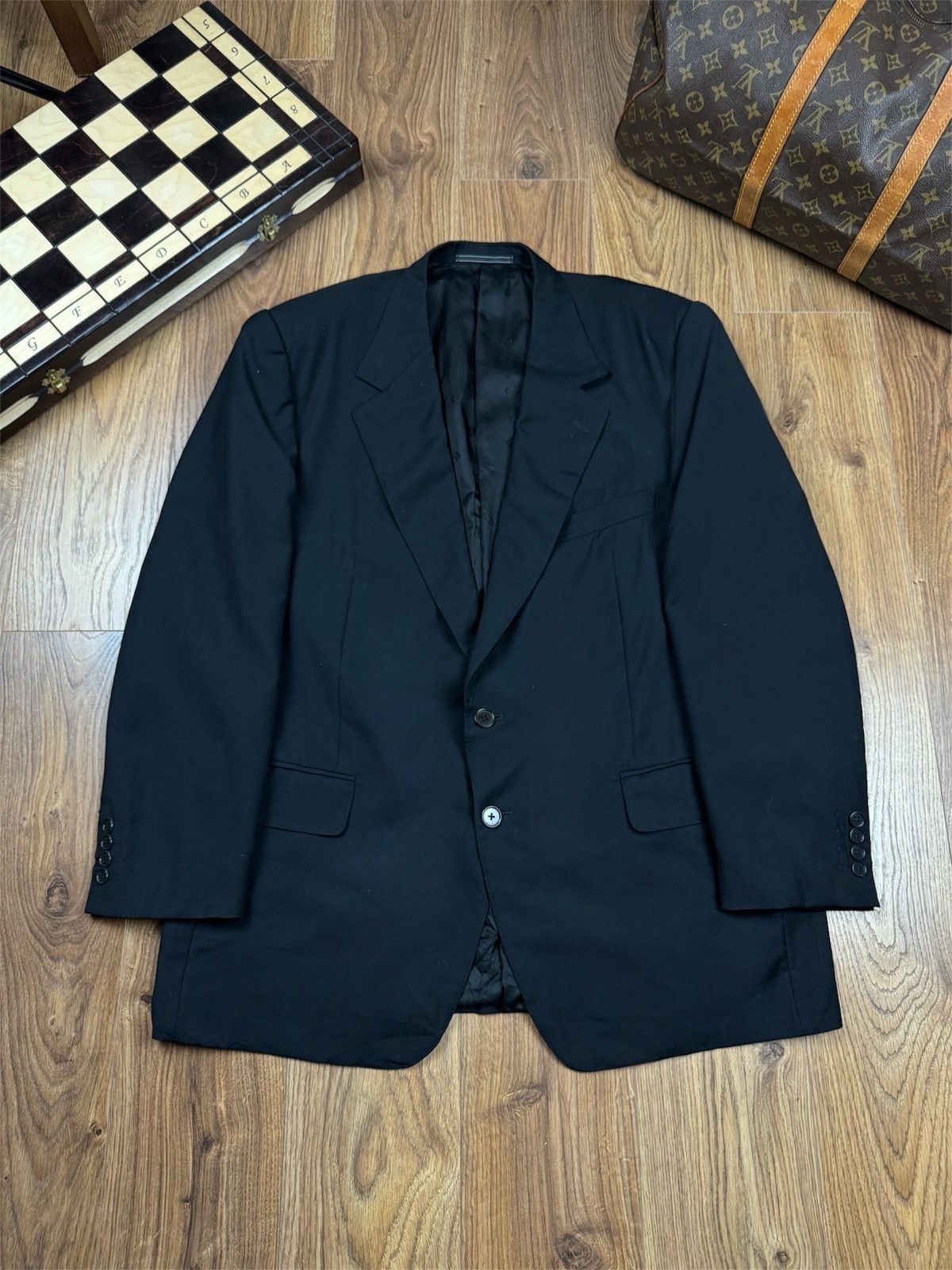 Christian Dior Monsieur Vintage wool blazer Christian Dior original luxury item Size 46L - 1 Thumbnail