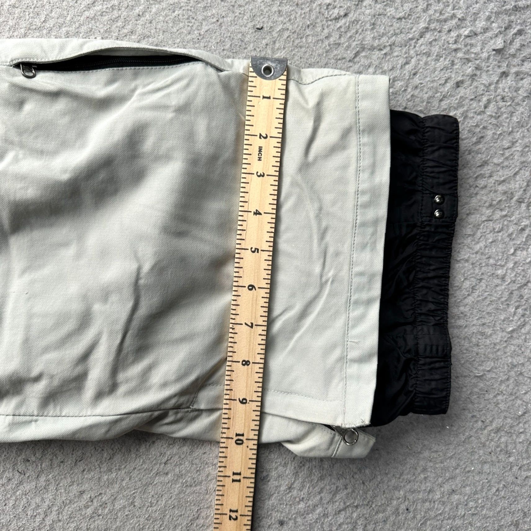 Vintage VINTAGE Nitro Snowboards Lita Pants Womens Large Gray Black Nylon Pockets Gray Pants Womens L Regular Gray Wide-Leg 30.5 in Inseam Mens/Womens Size 36" / US 14 / IT 50 - 6 Thumbnail