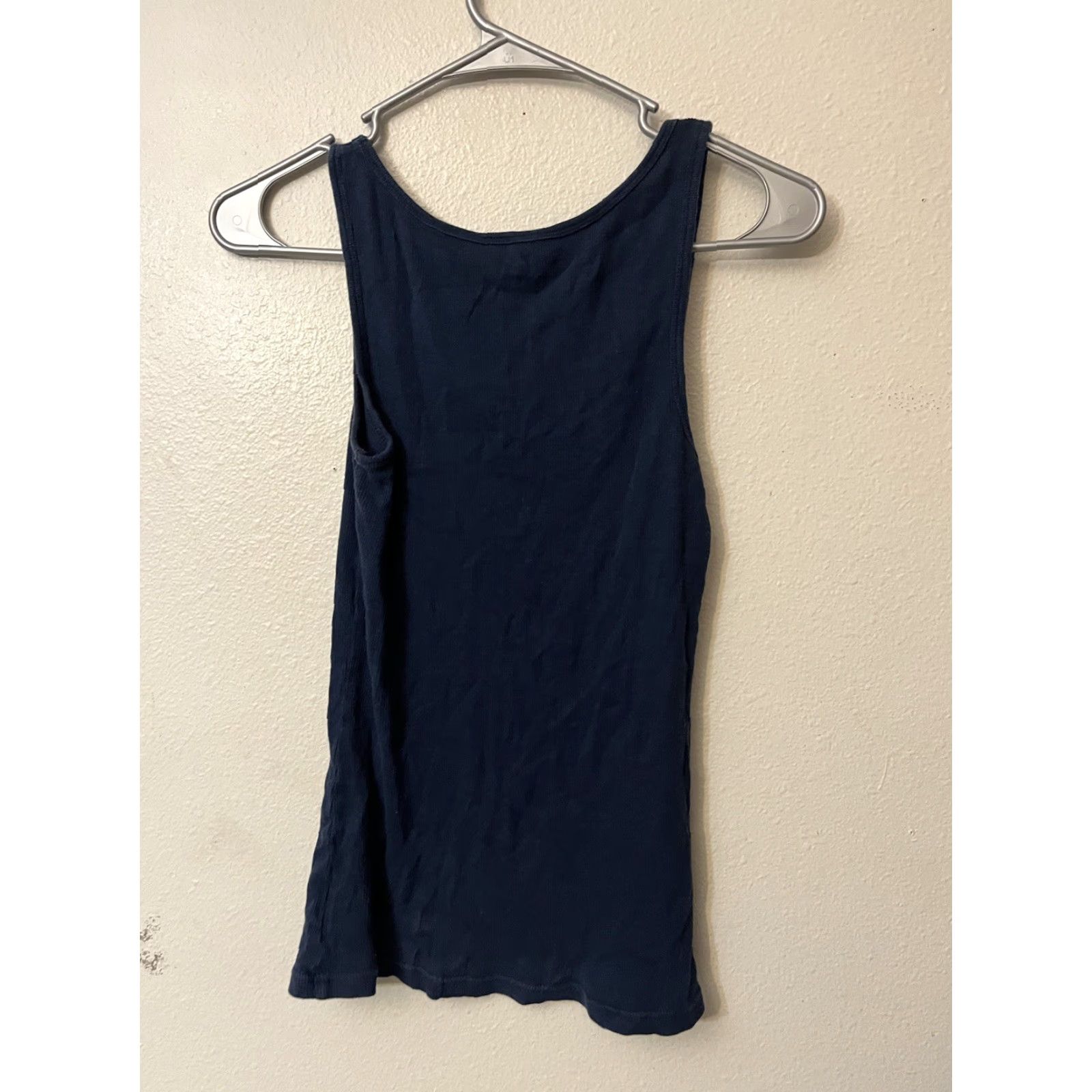 Old Navy Old Navy Tank Top Shirt Women Round Neck Cotton Slim Fit M Blue 90s Vintage? Size M / US 6-8 / IT 42-44 - 3 Thumbnail