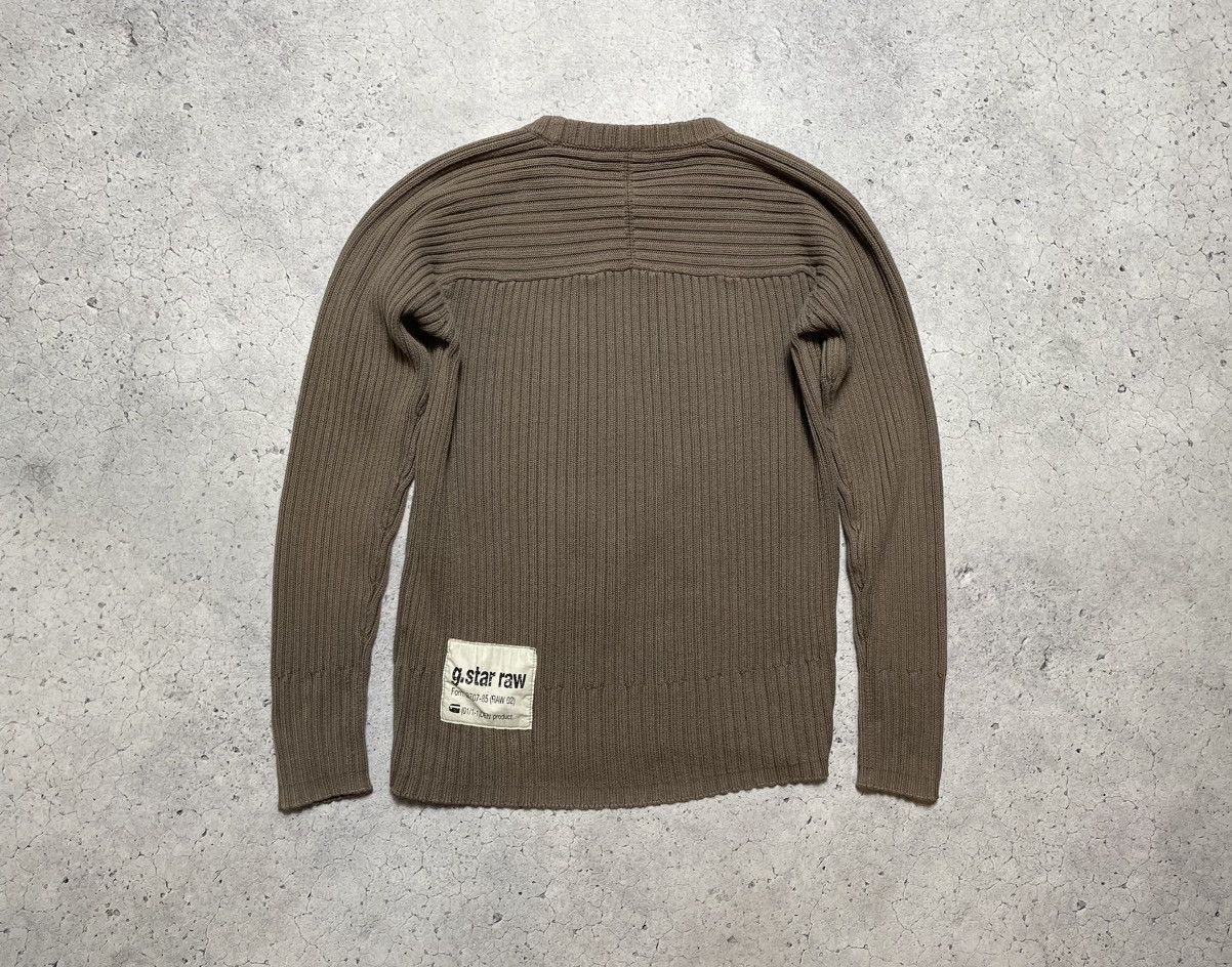 G-Star Vintage Avant Garde Knit Sweater G Star Raw Big Logo Hype Size US S / EU 44-46 / 1 - 2 Thumbnail