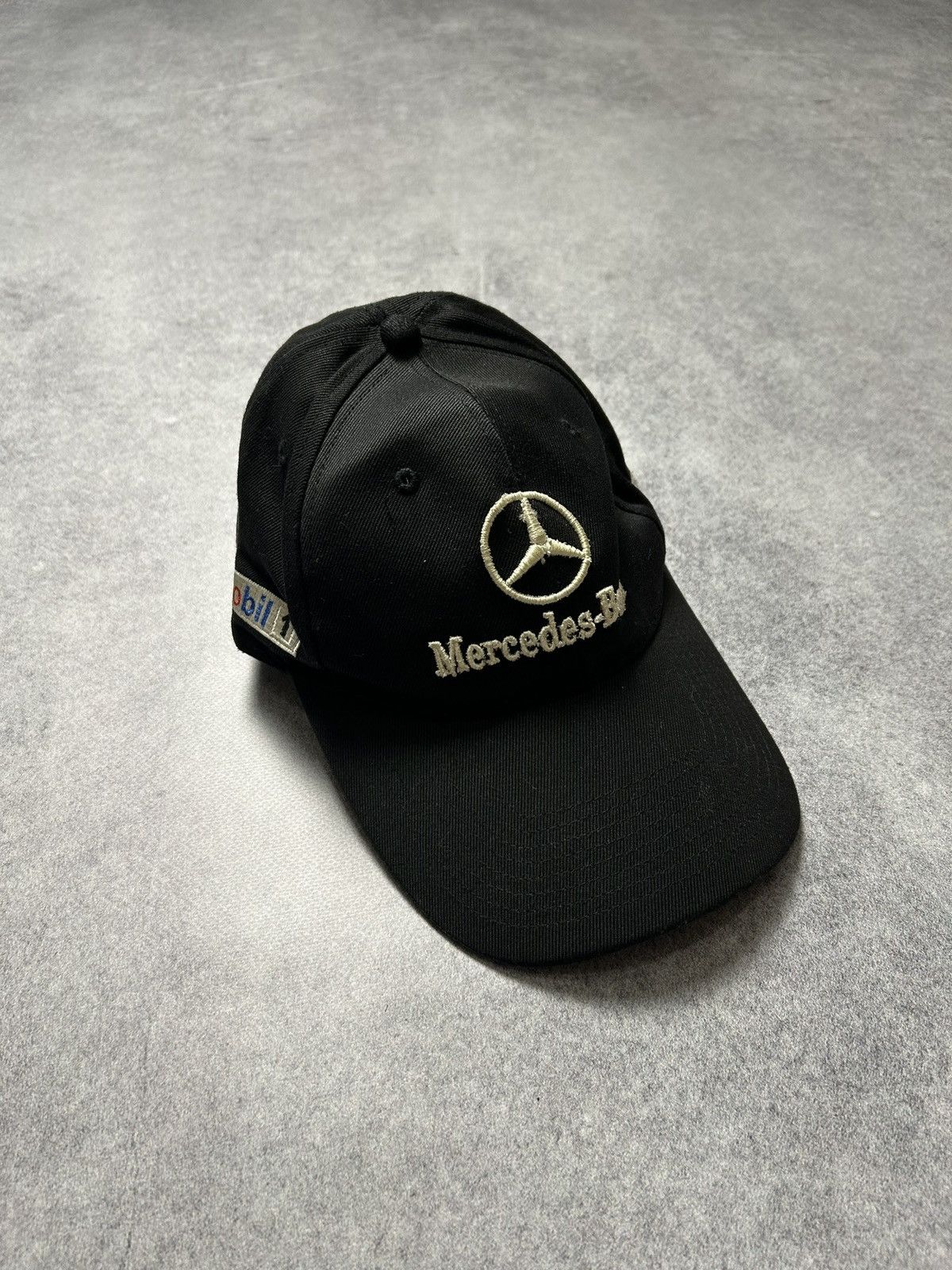 Mercedes-Benz vintage MERCEDES BENZ big logo race F1 team baseball cap Size ONE SIZE - 1 Thumbnail