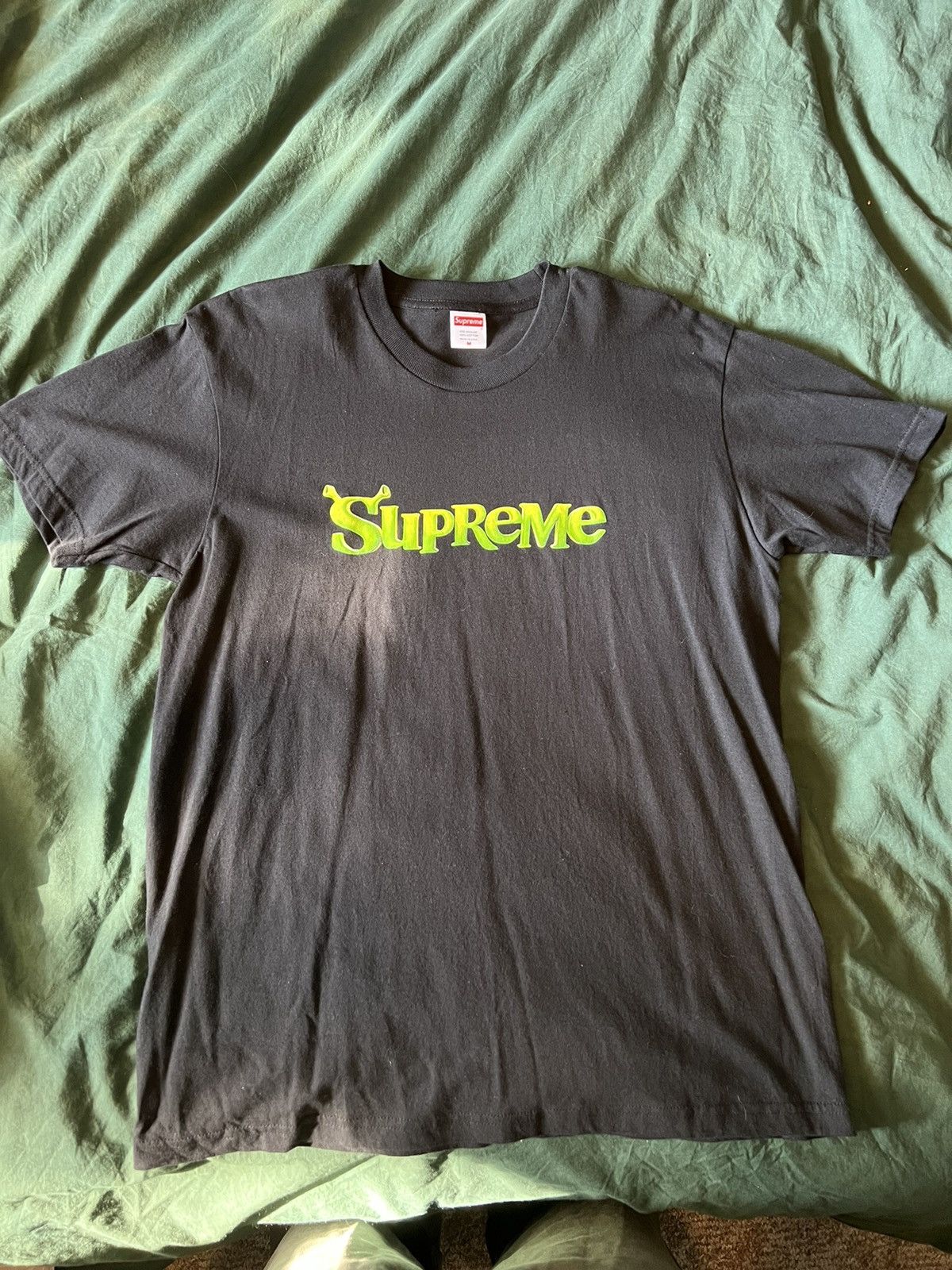 トップス SUPREME Shrek Tee Supreme Shrek Tee Black Cardinal F/W 21 | eBay